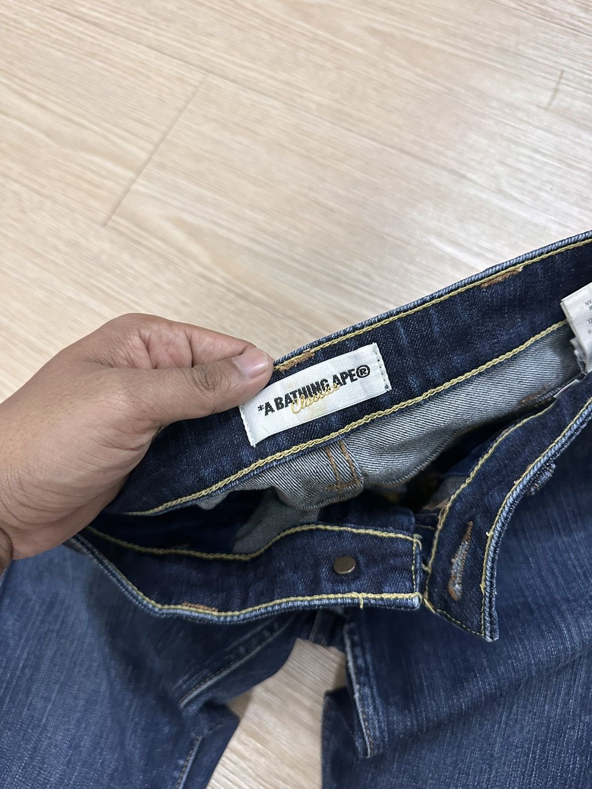 Bape Bape Embroidery Denim Size 28" / US 6 / IT 42 - 6 Thumbnail