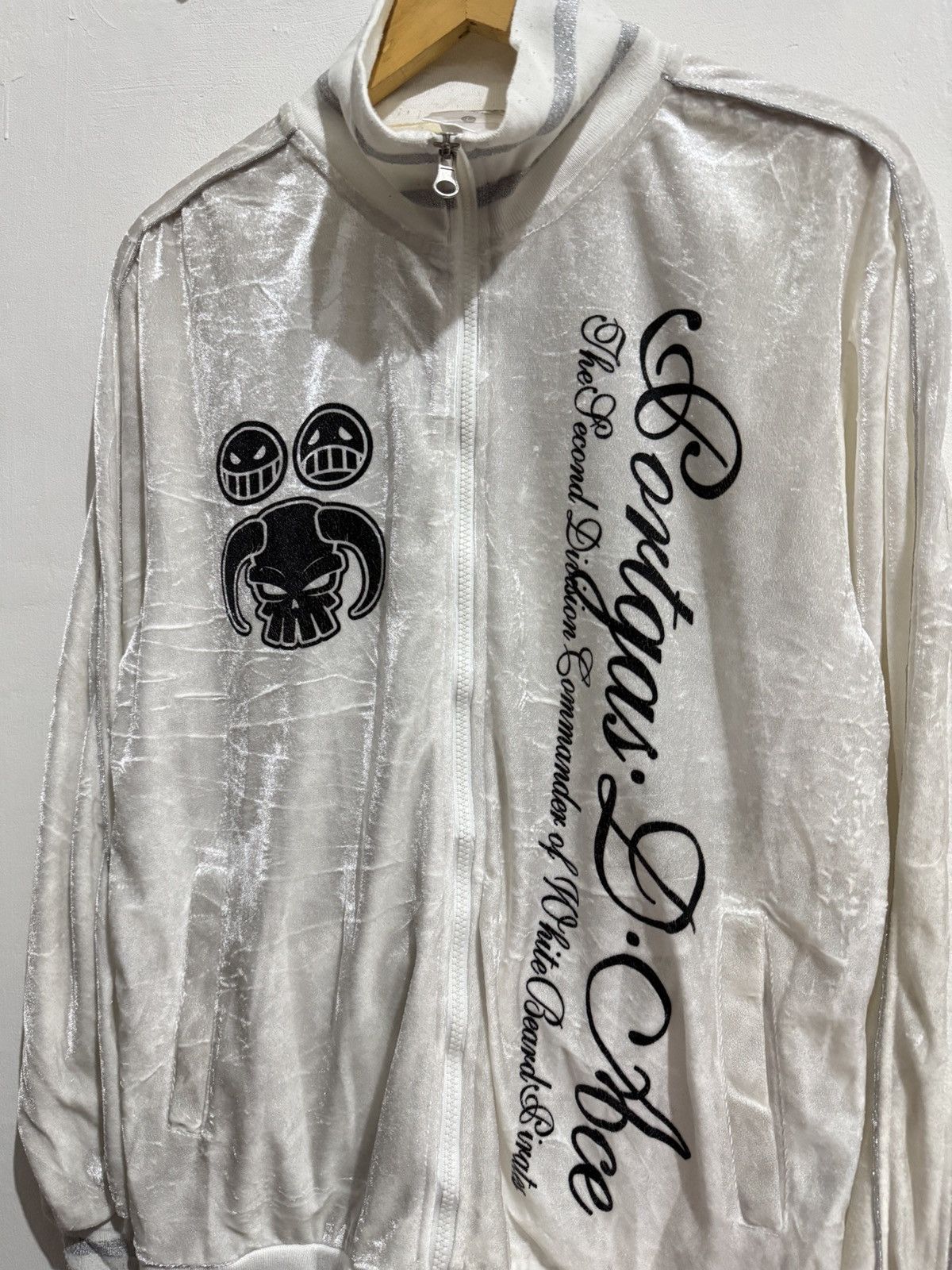 One Piece Rare One Piece Portgas D.Ace Velvet Track Jacket Size US L / EU 52-54 / 3 - 4 Thumbnail
