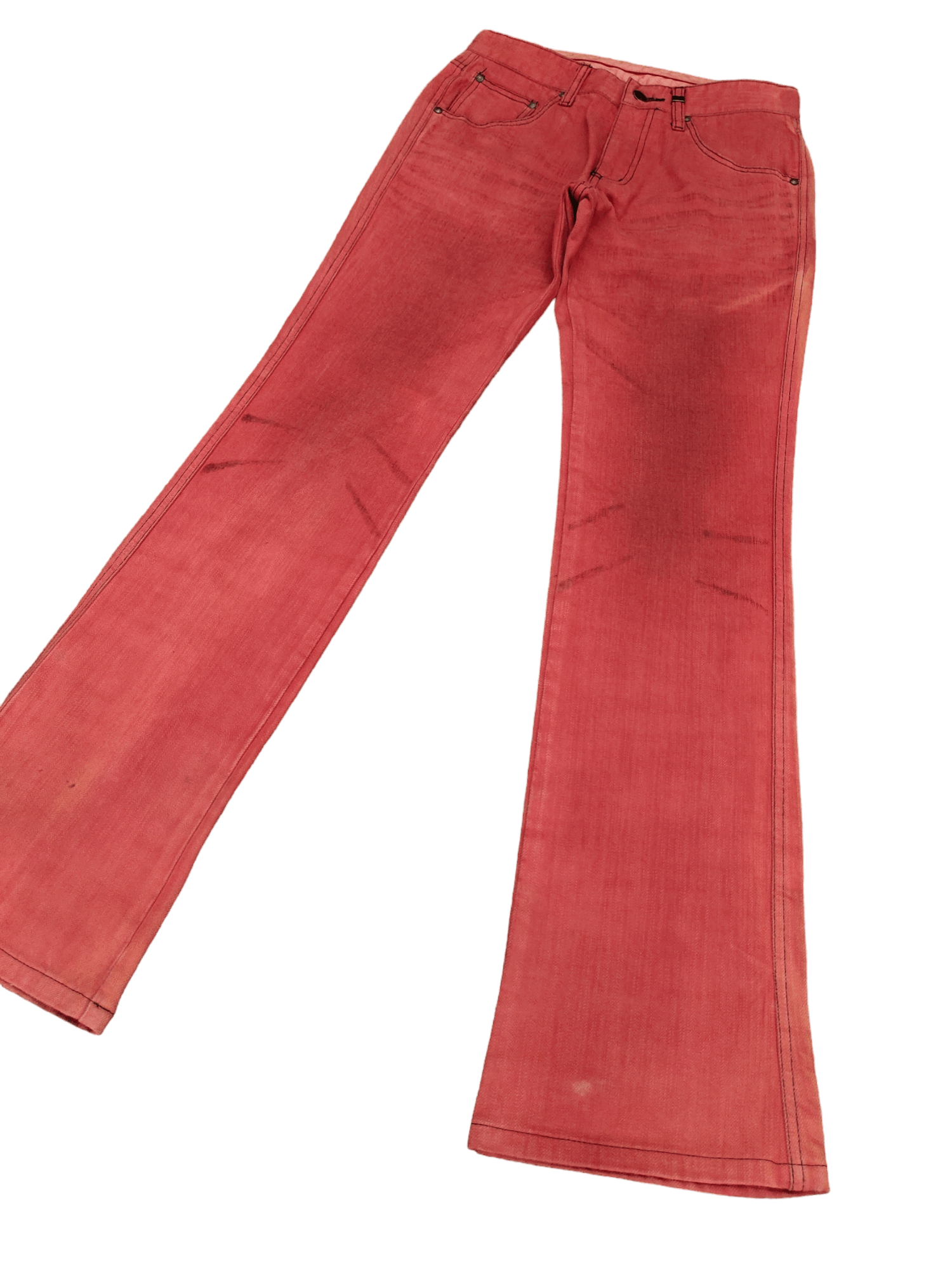 image of Hysteric Glamour x Morgan Homme Flare Jeans Morgan Homme Mud Clawmark Denim Bootcut Y2K Goa (Size 2