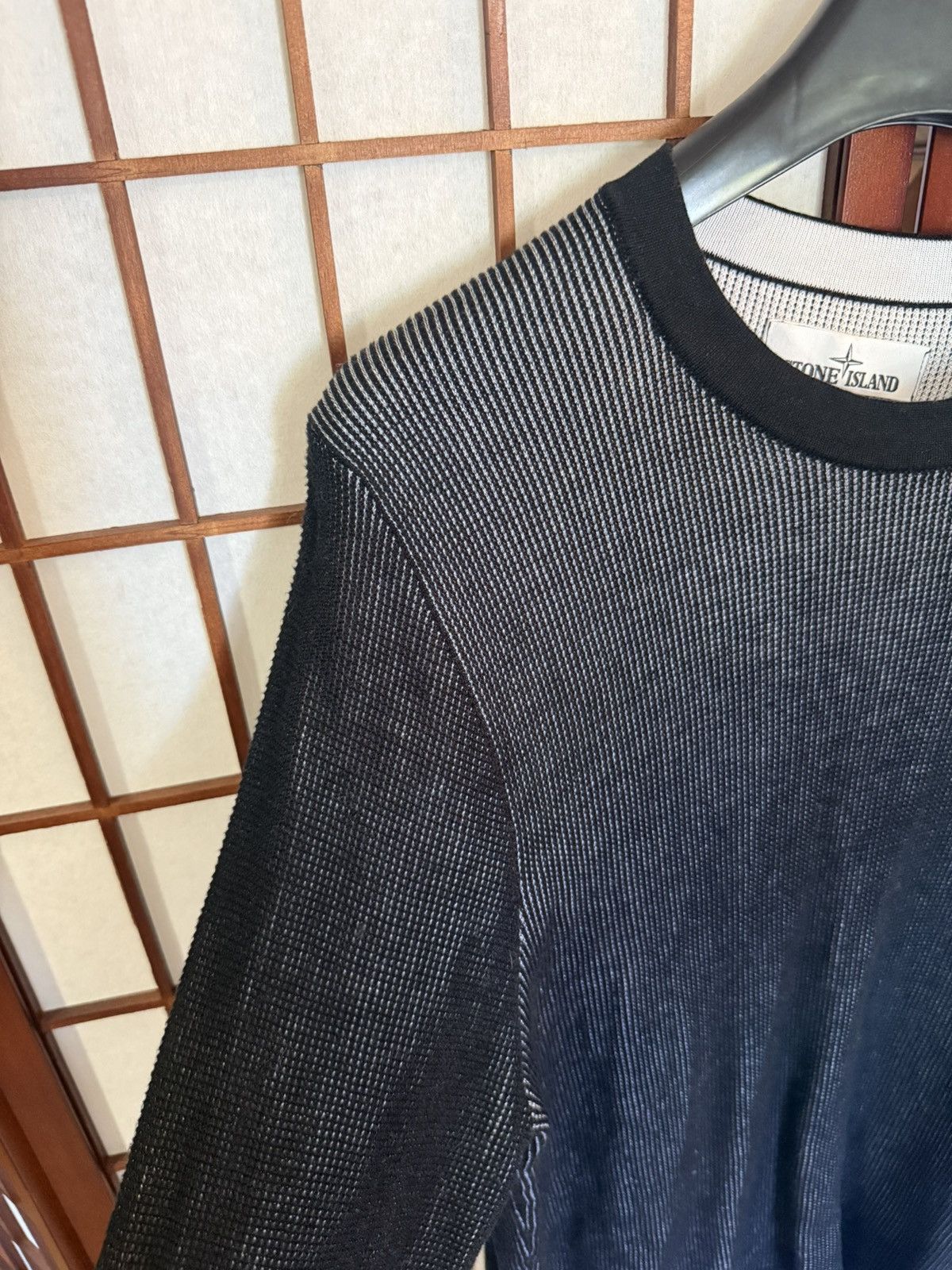 Stone Island Lenticular Knitted Sweater Size US L / EU 52-54 / 3 - 3 Thumbnail