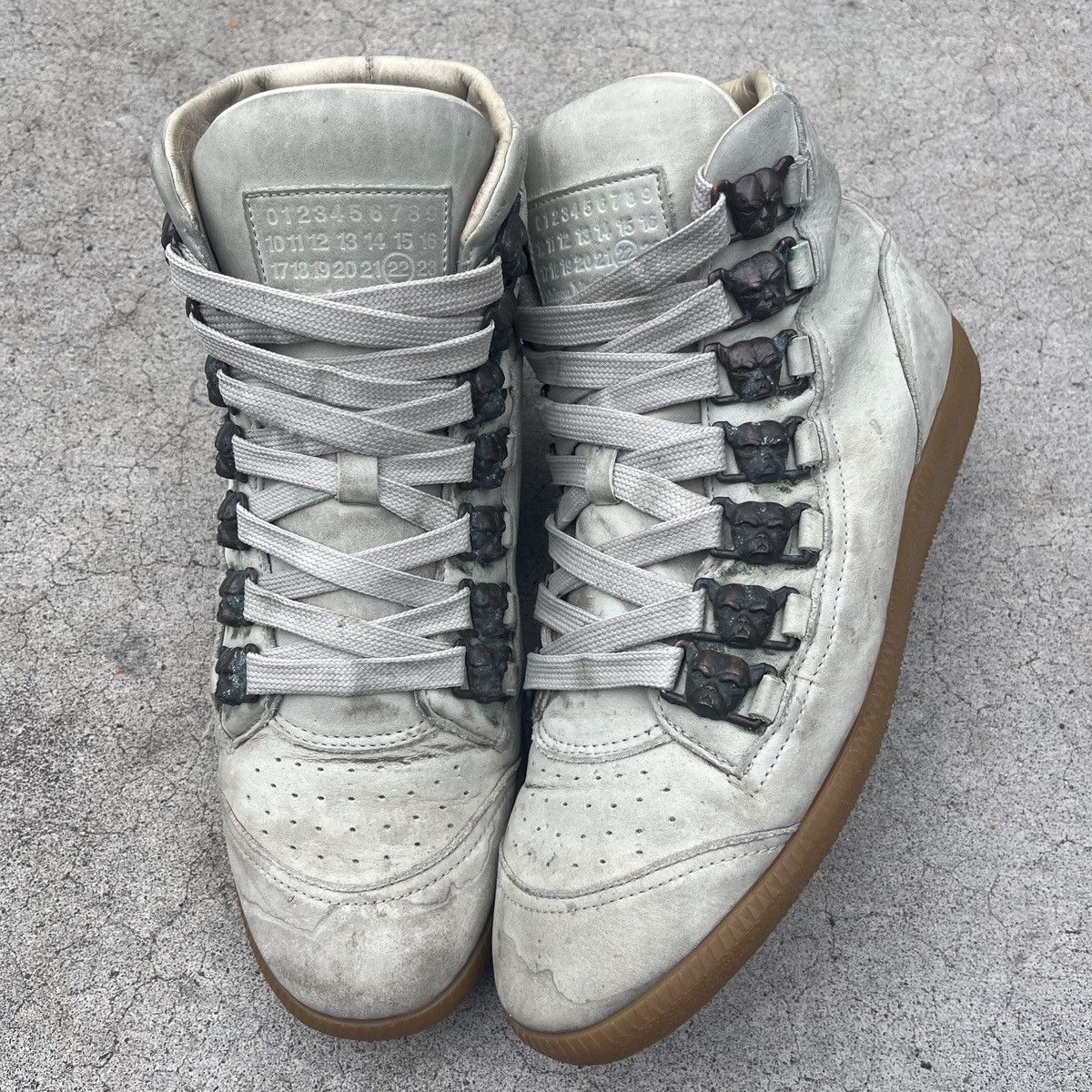 Maison Margiela Maison Margiela AW11 Bulldog Hi Tops Size US 8 / EU 41 - 4 Thumbnail