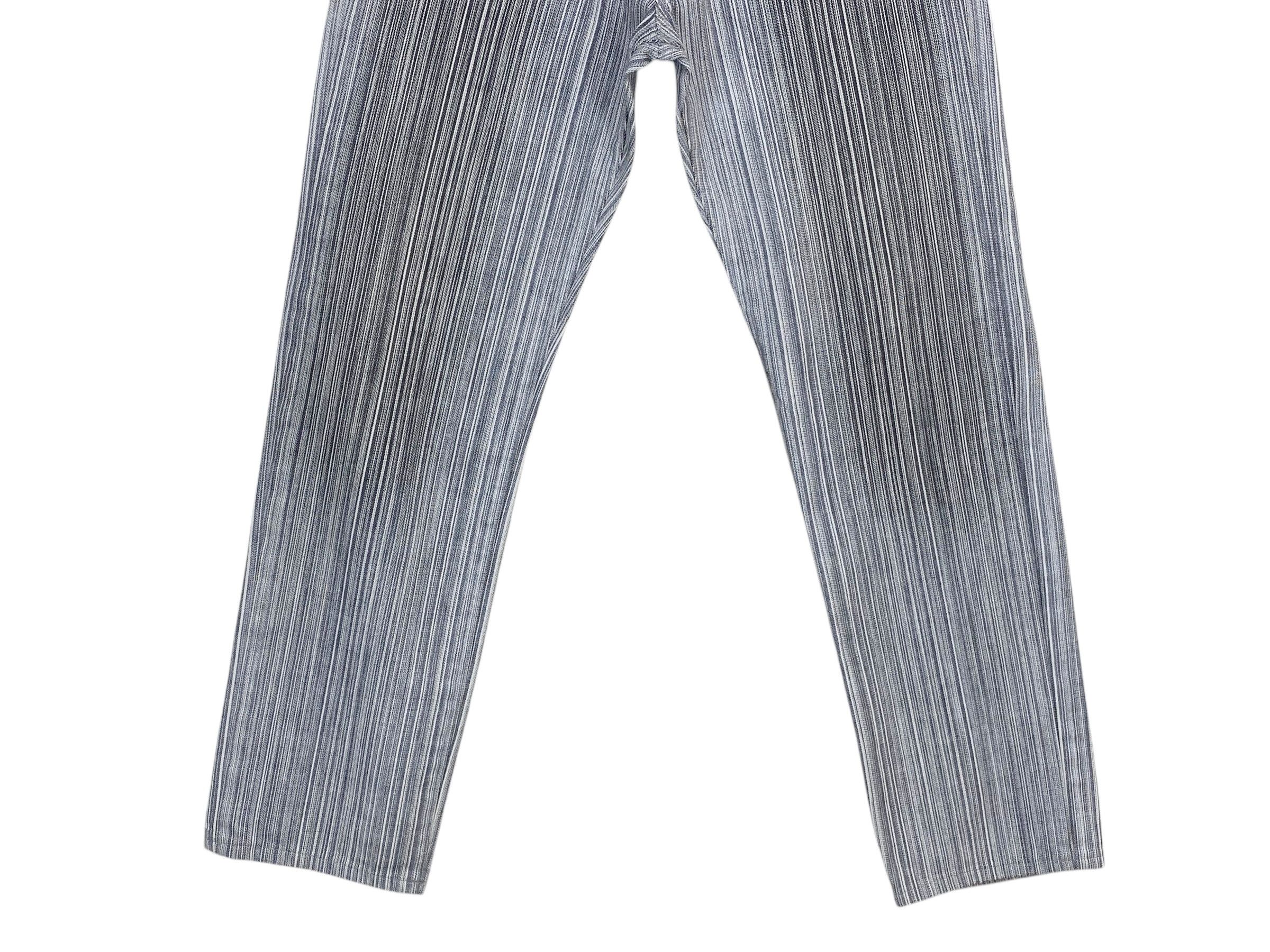Japanese Brand Semantic Design Stripes Punk Denim Jeans Japanese Brand Size US 29 - 4 Thumbnail