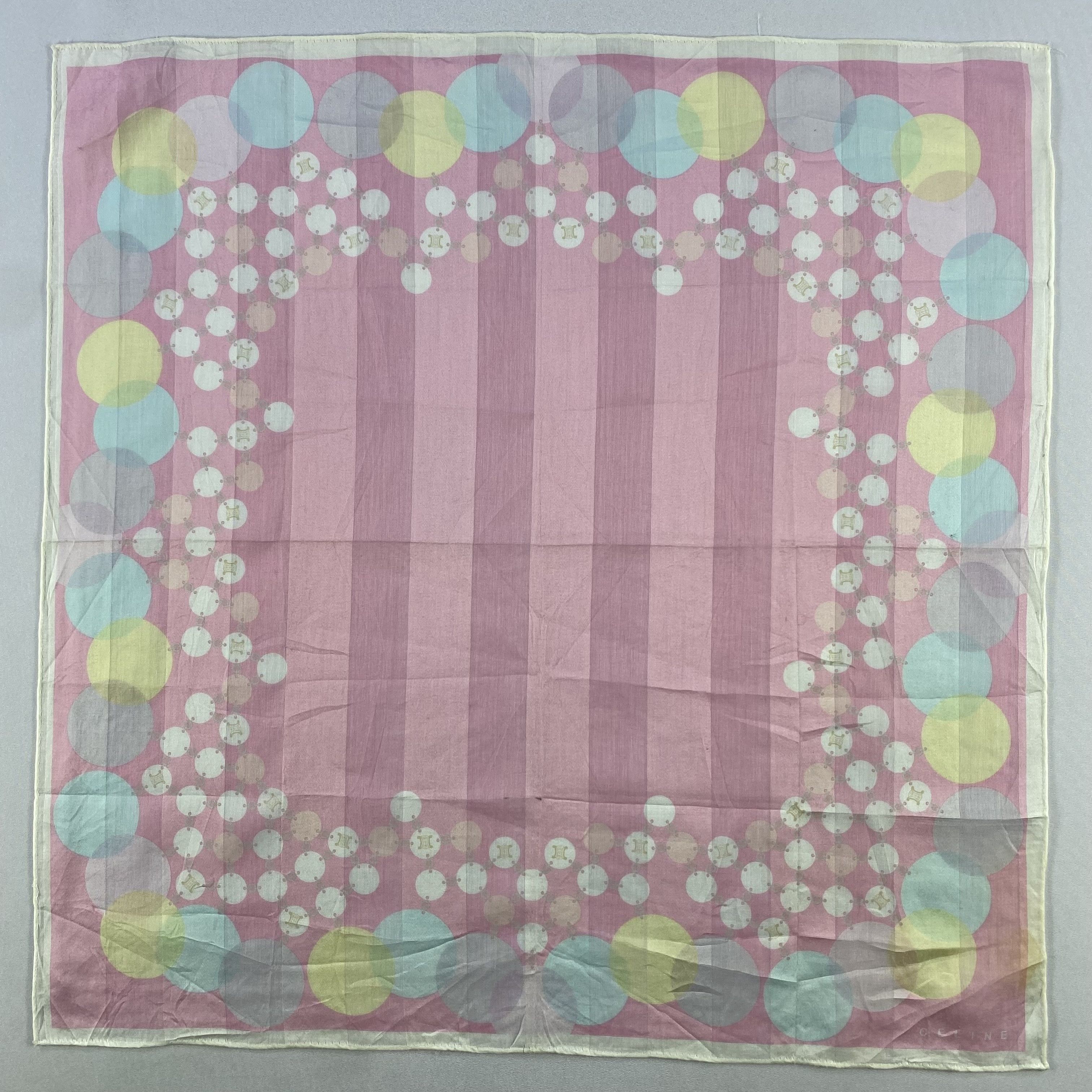 Celine × Vintage Celine Bandana/ Handkerchief / Neckerchief Size ONE SIZE - 1 Thumbnail