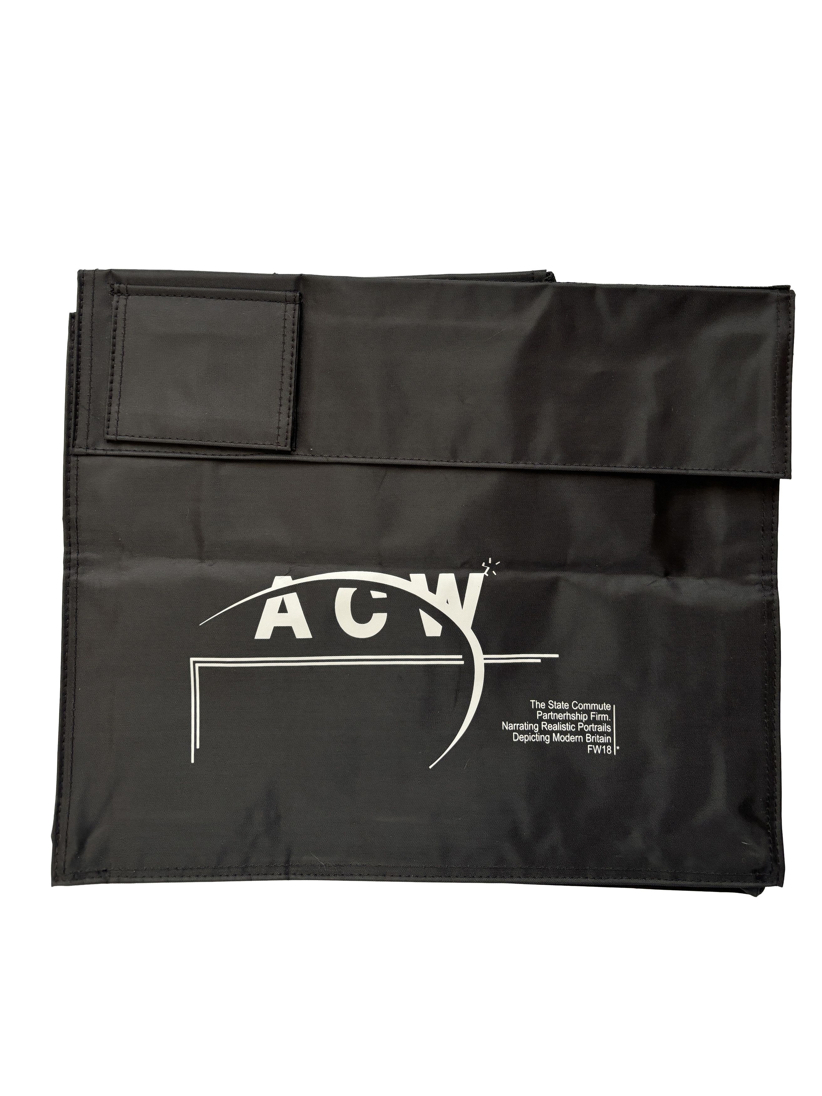 A-COLD-WALL* × Samuel Ross ⚡️QUICK SALE⚡️A Cold Wall SAMPLE Black Document Bag Size ONE SIZE - 3 Thumbnail