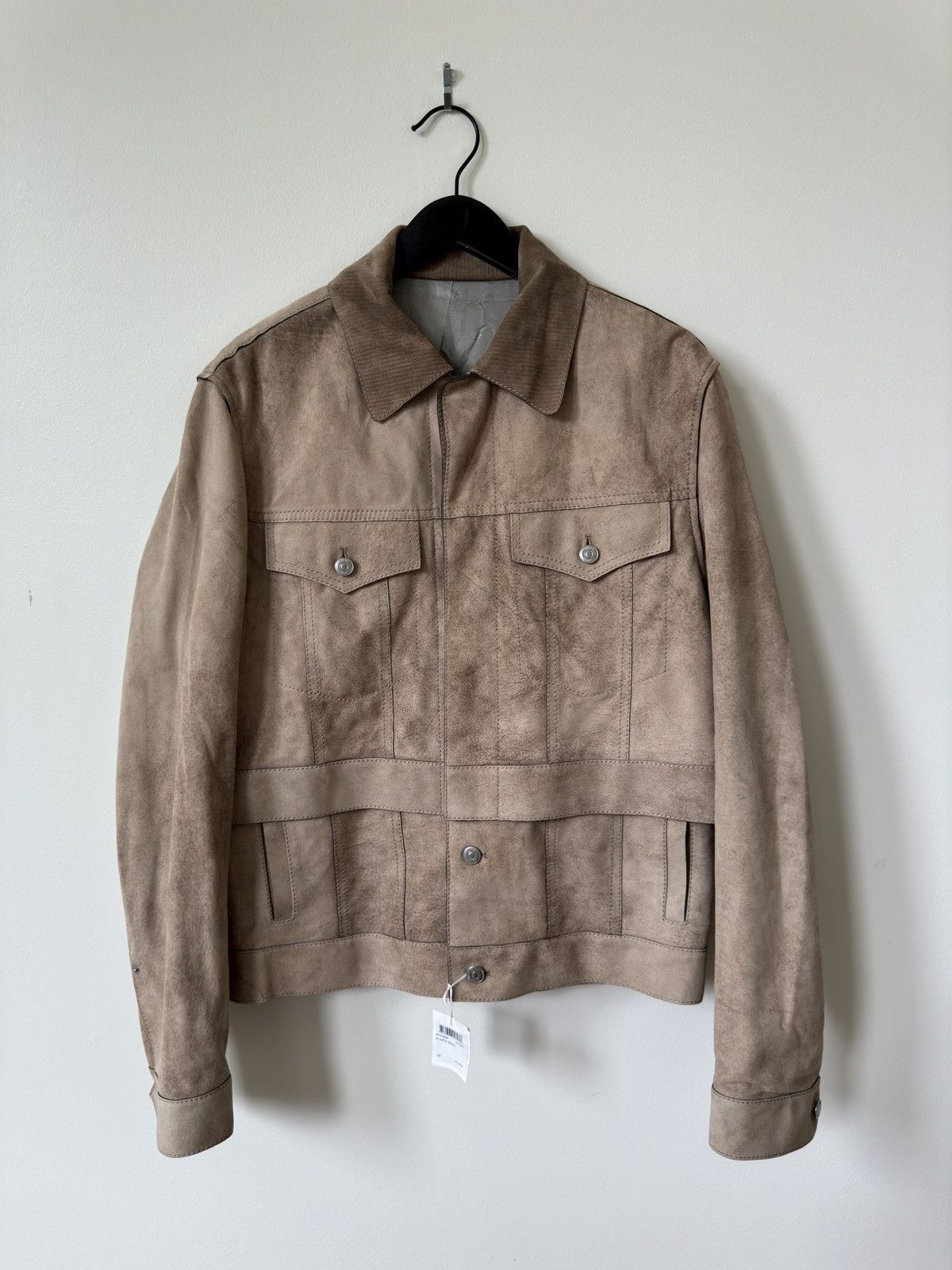 Dior Dior x Cactus Jack Brown Leather Layered Jacket Size US M / EU 48-50 / 2 - 2 Thumbnail
