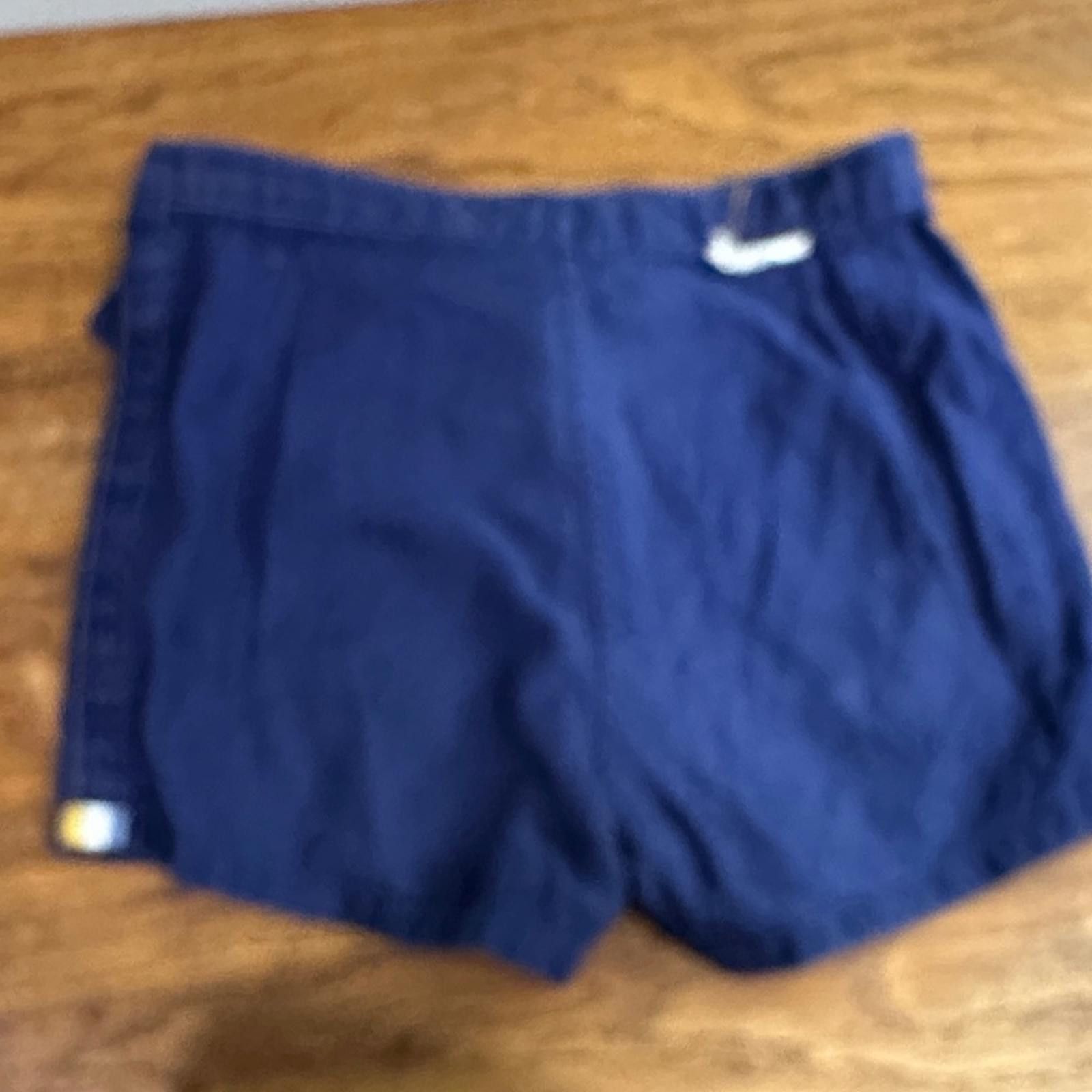 Other Vintage Navy Blue Men's Shorts with Yellow Stripe Size US 32 / EU 48 - 5 Thumbnail