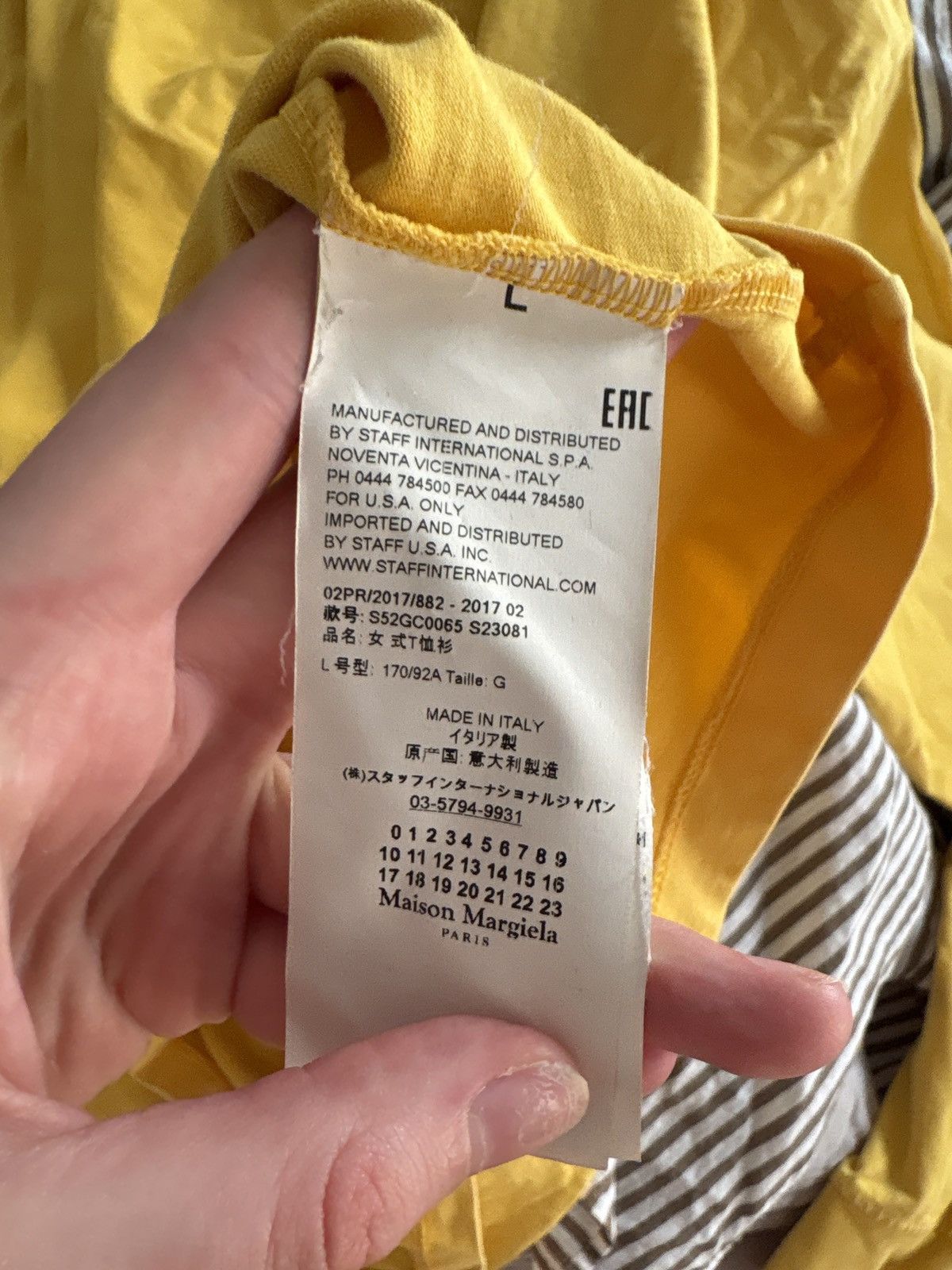 Maison Margiela Maison Margiela Yellow Hoodie, Sleep Tight Tiger Size US L / EU 52-54 / 3 - 7 Thumbnail