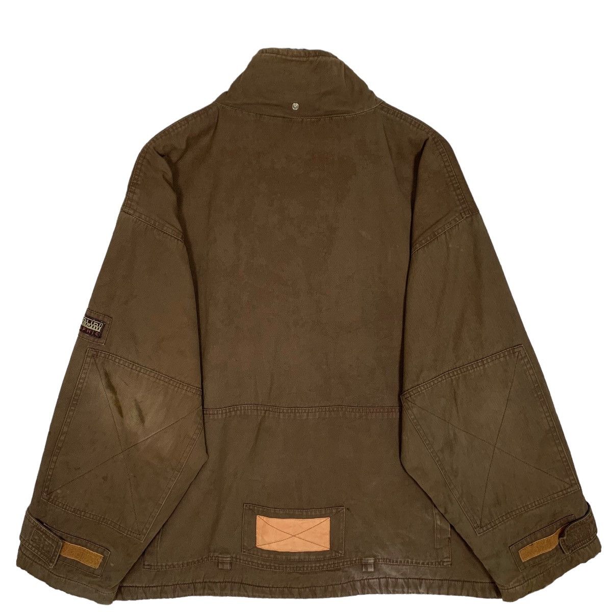 Napapijri Vintage Napapijri Voyage High Tenacity Thick Cotton Jacket Size US L / EU 52-54 / 3 - 2 Thumbnail