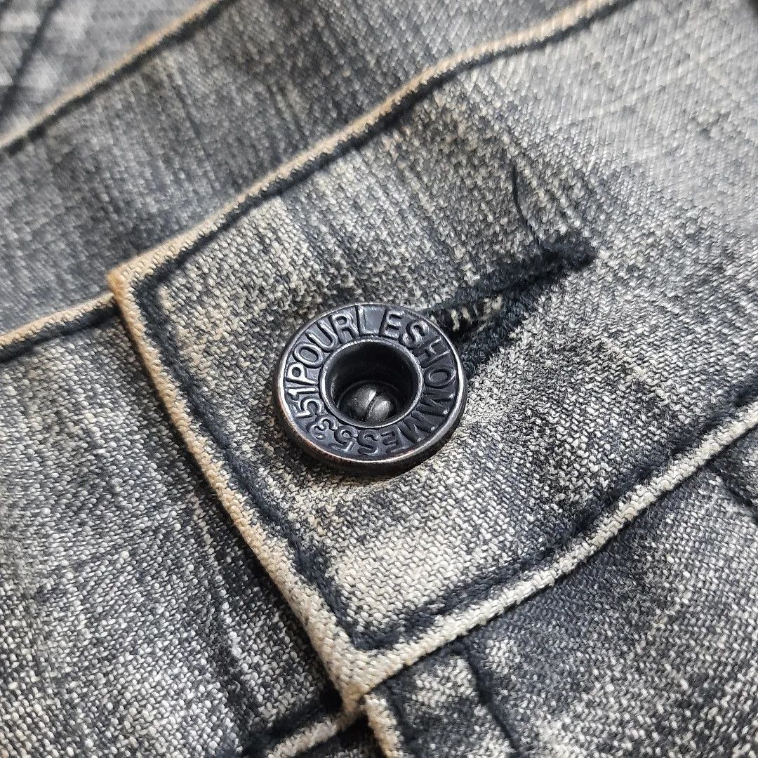 14th Addiction × If Six Was Nine × Share Spirit Homme 5351 Pour Les Hommes Low Rise Flare Jeans Size US 30 / EU 46 - 3 Thumbnail