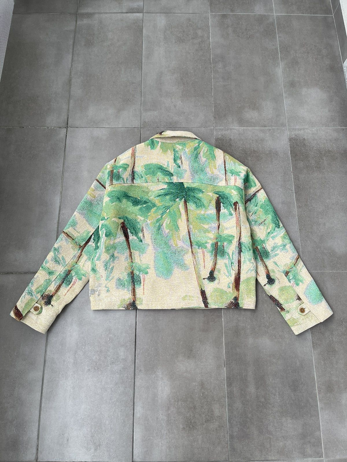 Emporio Armani !DS! FW22 Emporio Armani Green Palm Tree Summer Jacket Size US M / EU 48-50 / 2 - 16 Thumbnail