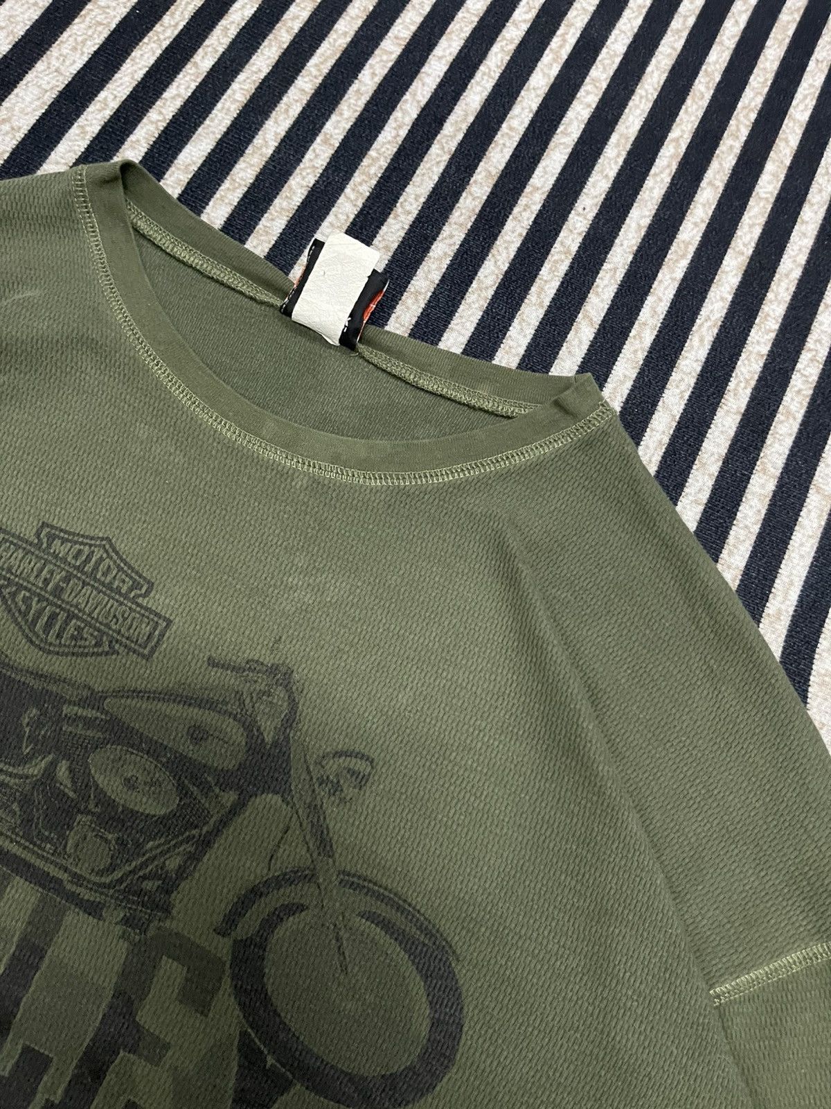 Harley Davidson VINTAGE 2006 HARLEY DAVIDSON CHI-TOWN LONG SLEEVE Size US XL / EU 56 / 4 - 7 Thumbnail