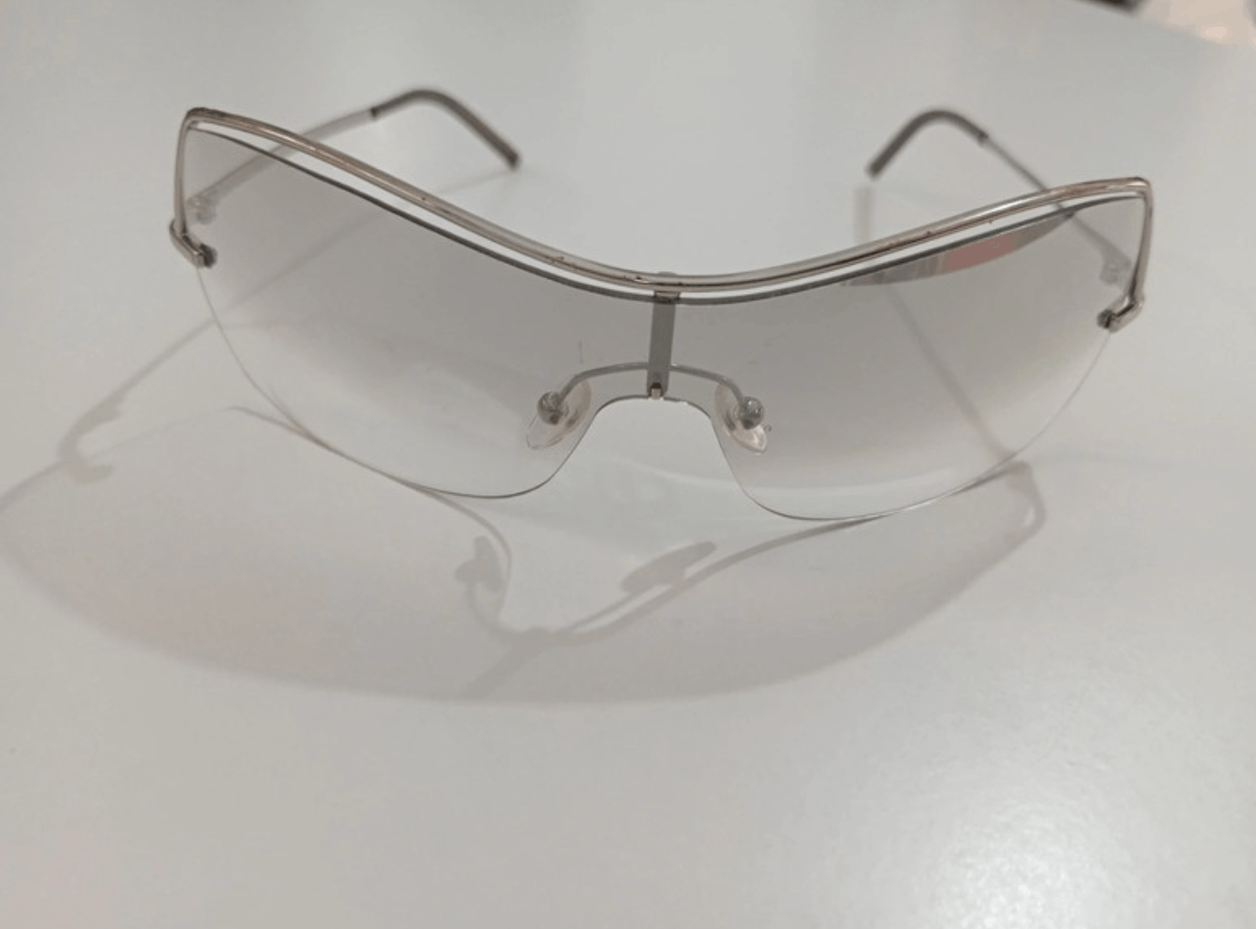 Gucci Gucci sunglasses Transparent Wrap Mask Vintage Size ONE SIZE - 2 Thumbnail