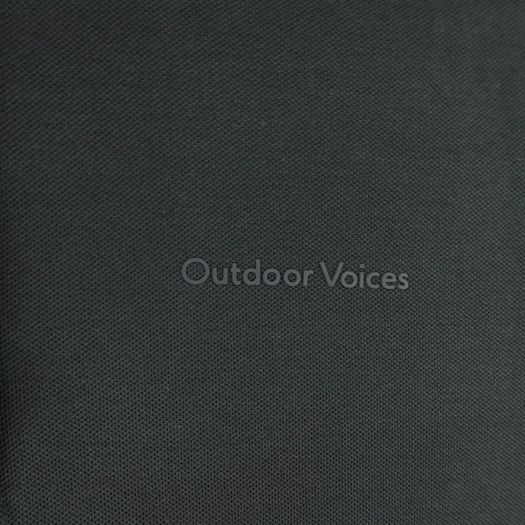 Outdoor Voices OUTDOOR VOICES Polo Shirt Womens Medium Black Performance Golf Flex NEW Size M / US 6-8 / IT 42-44 - 3 Thumbnail
