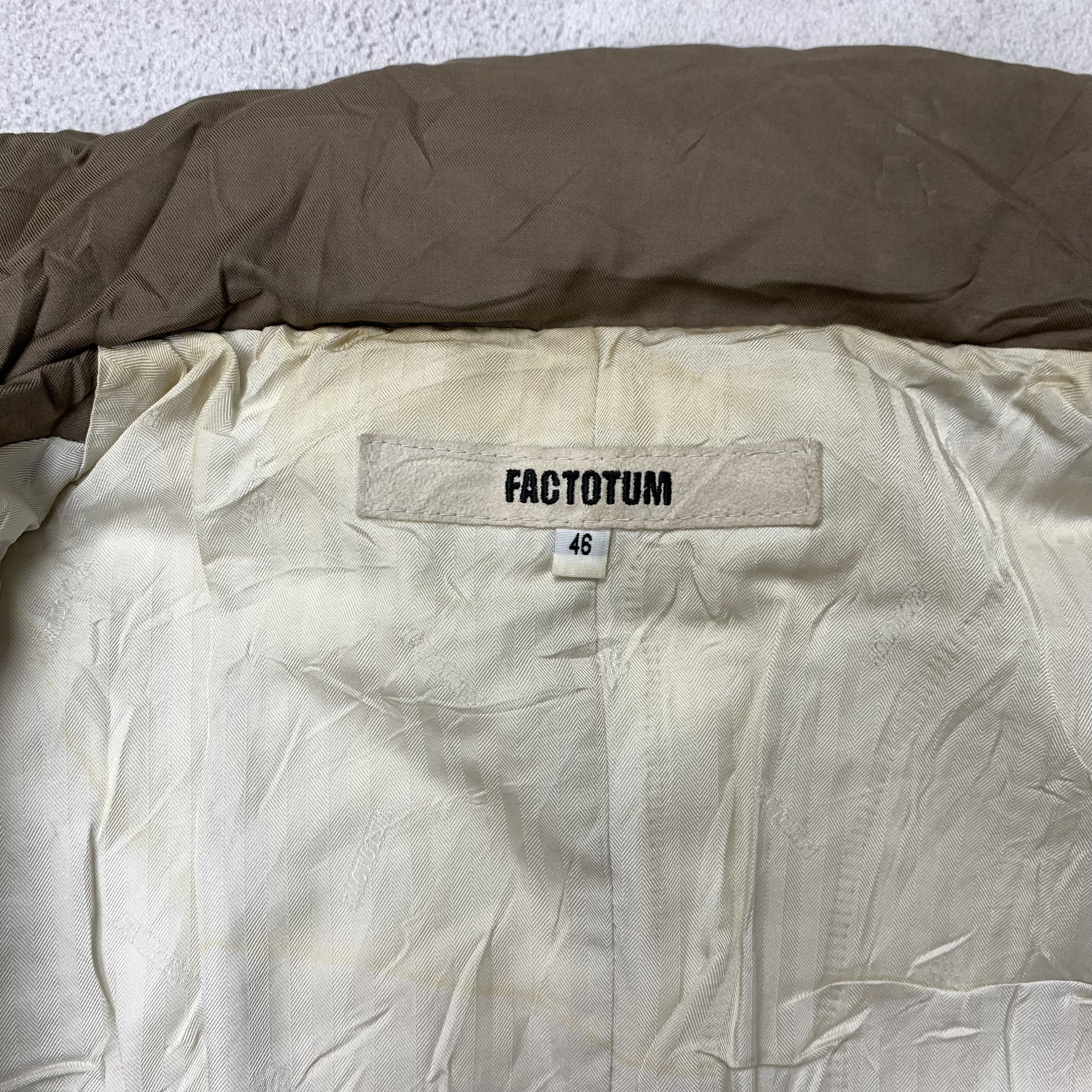 Factotum Goose Down Puffer Jacket