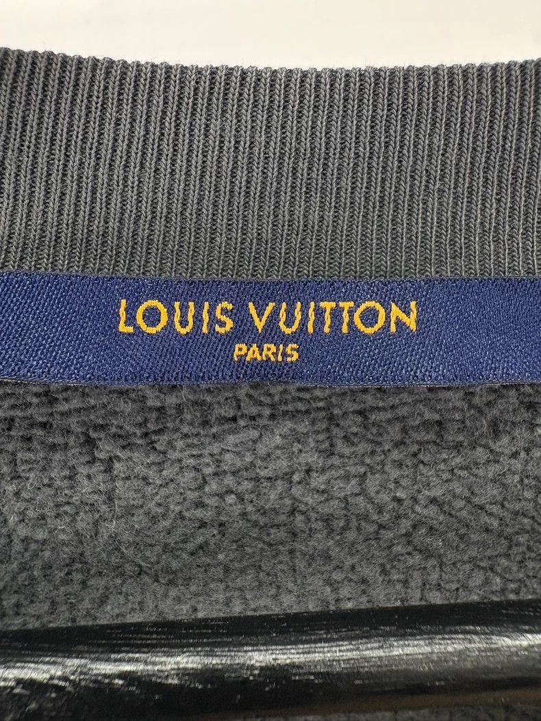 Louis Vuitton Airplane Embroidered Sweatshirt XXL -2505
