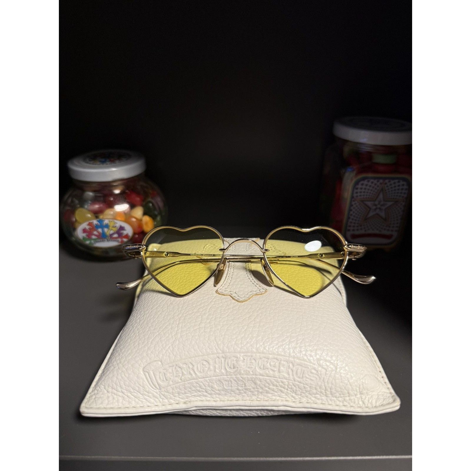 Chrome Hearts Rare Chrome Hearts Bean Sunglasses Bella Hadid  display picture 2