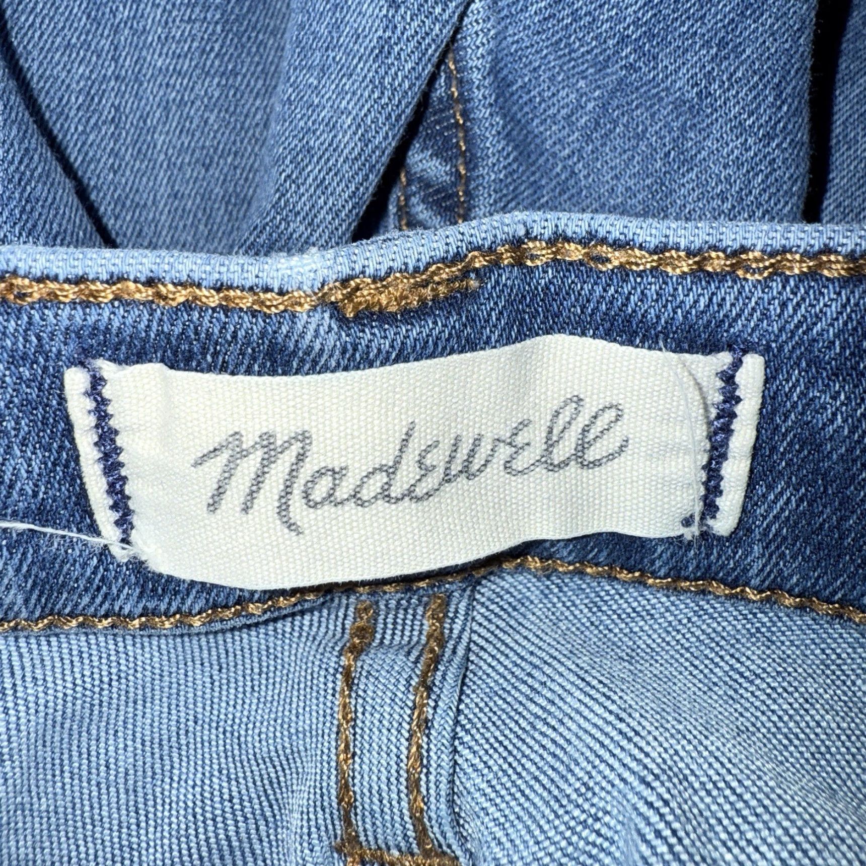 Madewell Madewell Jeans 10” High Rise Skinny Blue Cotton Size 25x24 Womens Size 42" / US 20 - 4 Thumbnail