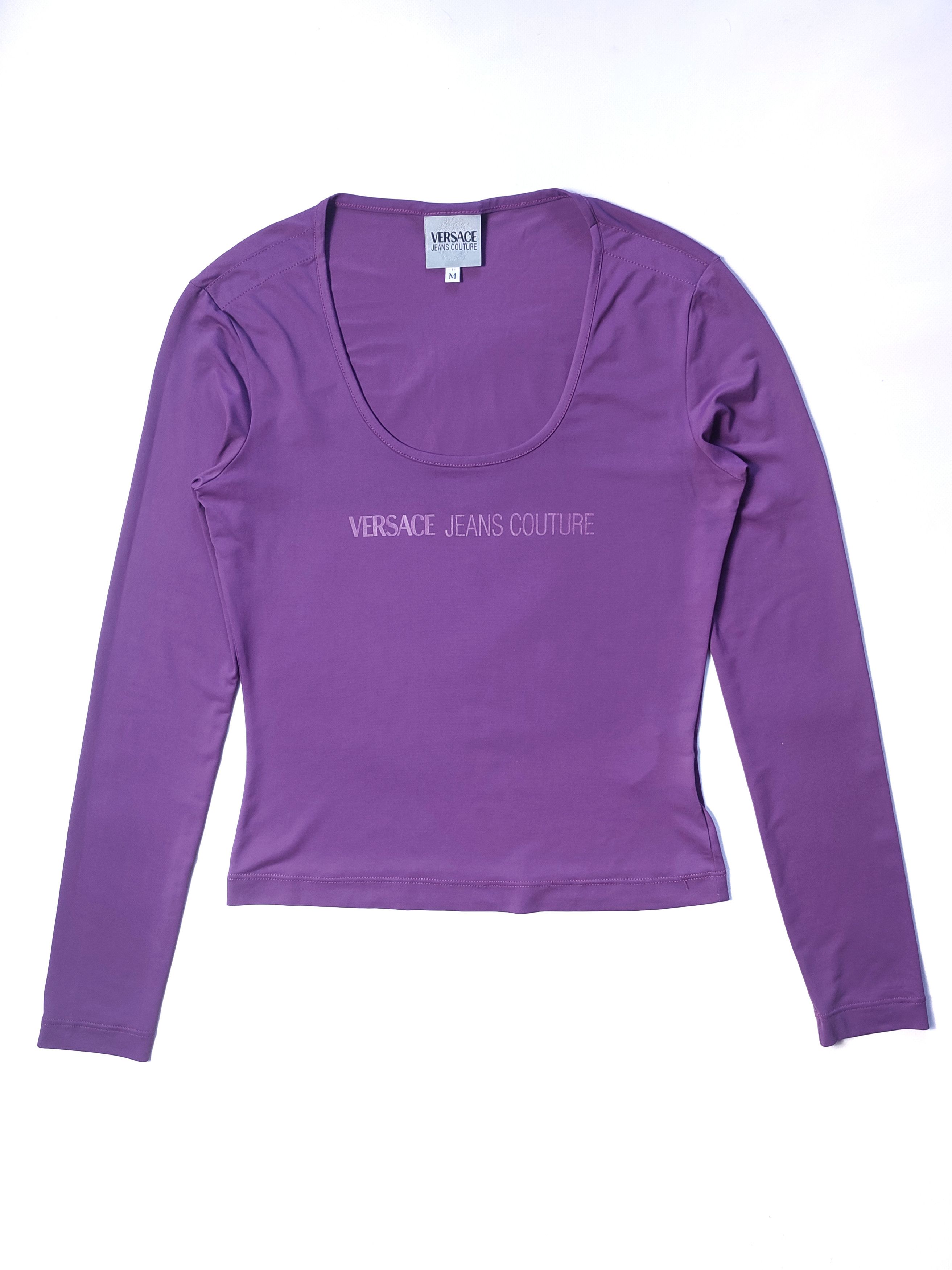 Versace Jeans Couture Versace Jeans Couture Vintage Longsleeve Size M / US 6-8 / IT 42-44 - 2 Thumbnail