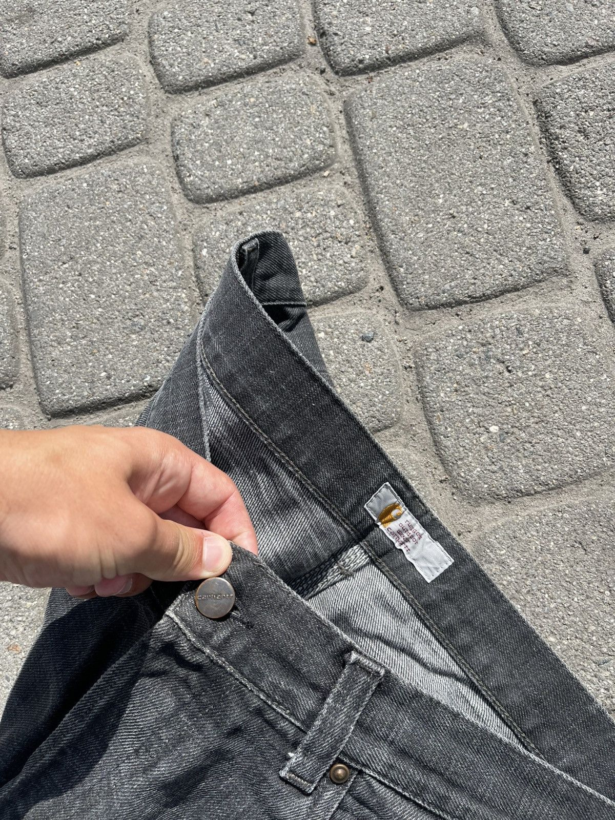 Carhartt VINTAGE FADED "CARHARTT" BAGGY JEANS 34:32 Size US 34 / EU 50 - 6 Thumbnail