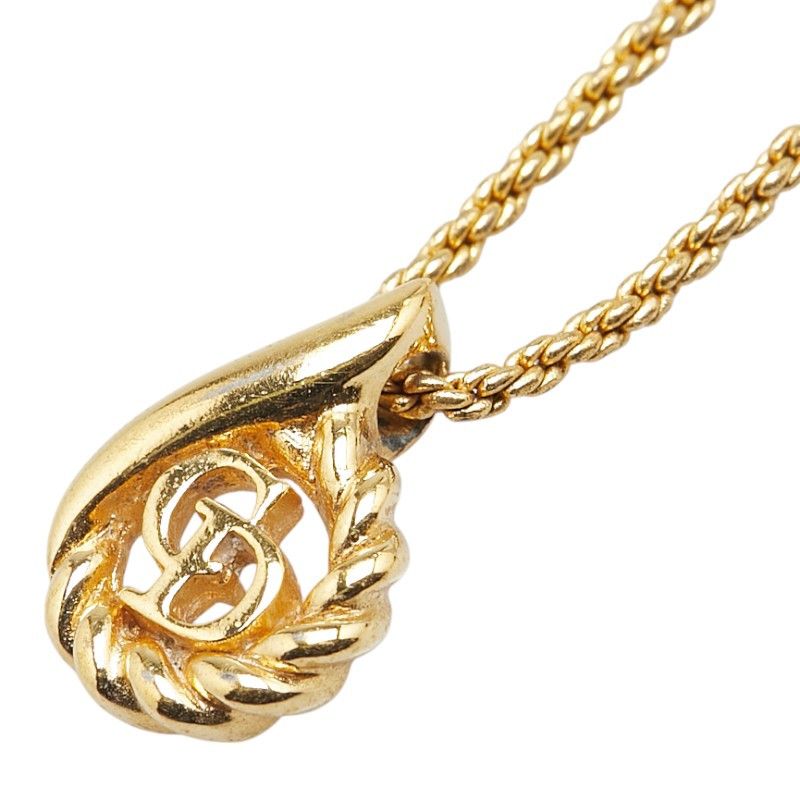Dior Dior Dior CD Logo Necklace Metal Necklace Size ONE SIZE - 1 Thumbnail