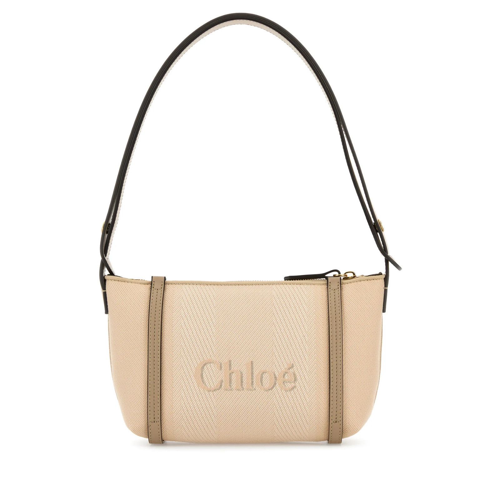 Chloe Chloe Beige Canvas Shoulder Bag New And Authentic Size ONE SIZE - 3 Thumbnail