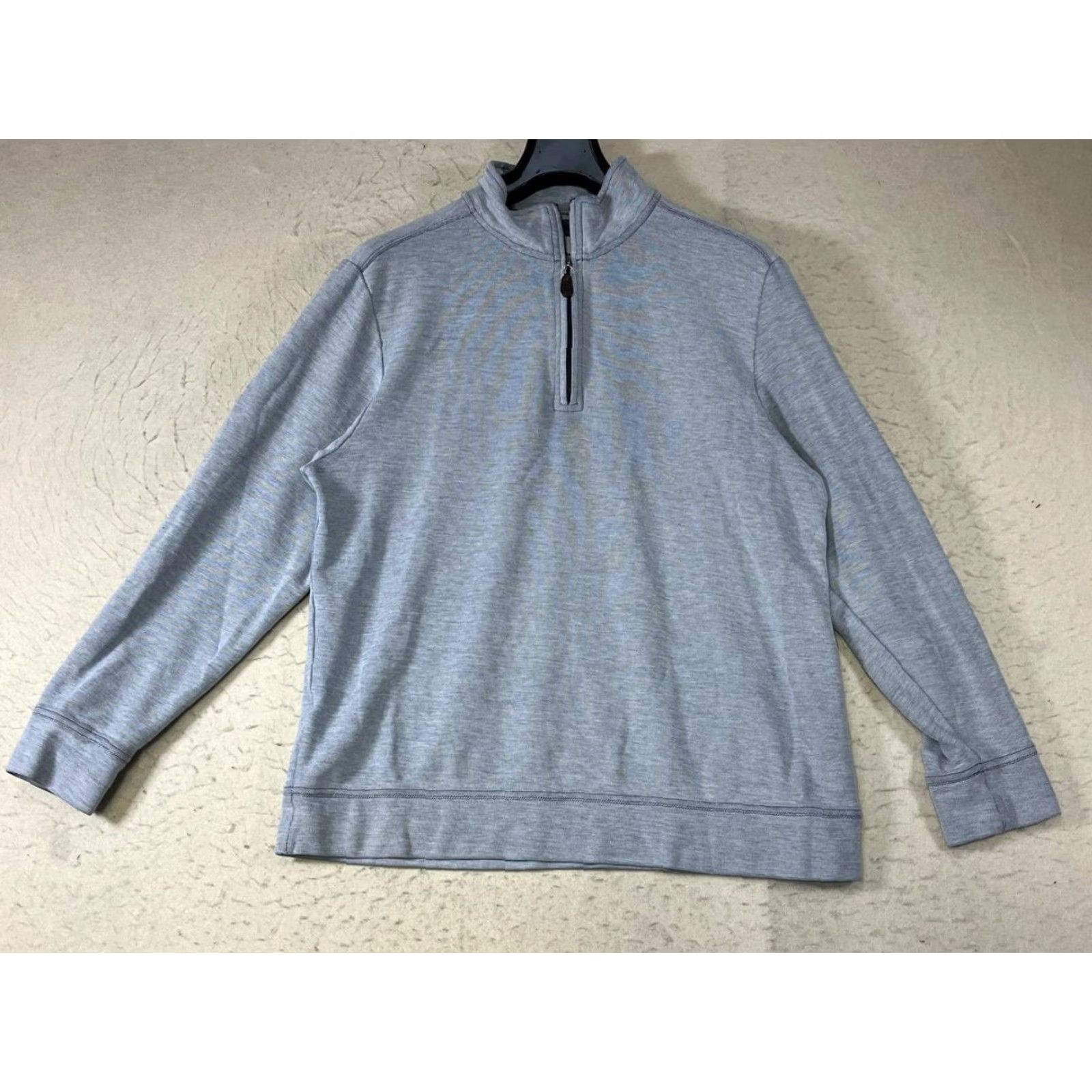 Tommy Bahama Tommy Bahama Fleece Pullover Zipper Gray Men L Size Pullover Shirt? Size US L / EU 52-54 / 3 - 2 Thumbnail