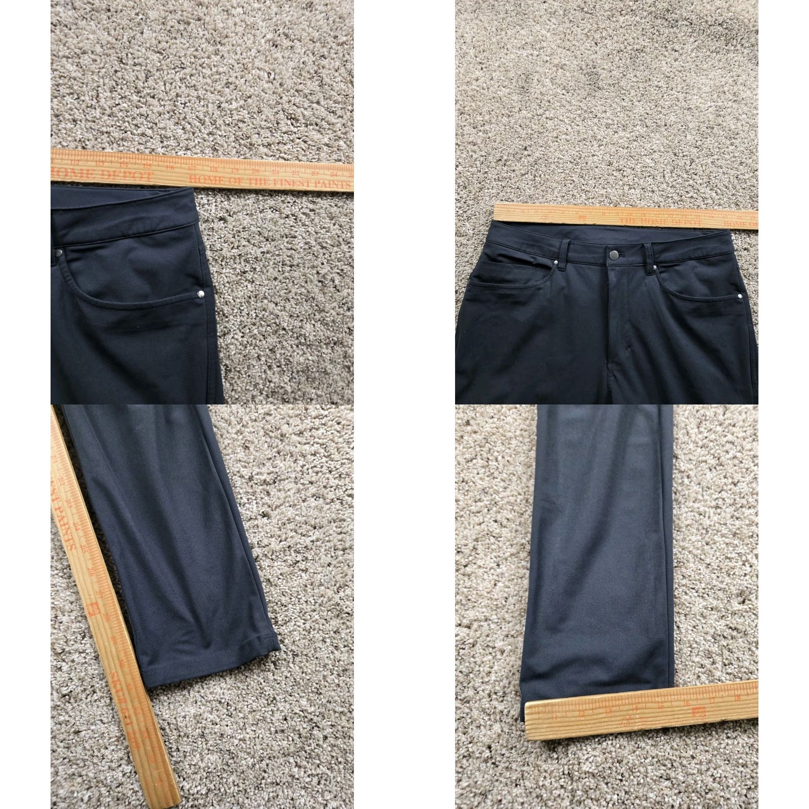 Lululemon Lululemon ABC Chino Pants 33 Mens Gray Slim Fit Warpstreme LM5971S Pants Slim Gray 33 Mens Size US 33 - 8 Thumbnail