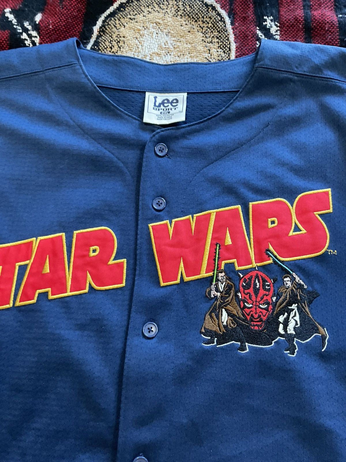 Vintage Vintage Star Wars Lee sports jersey xxl Size US XXL / EU 58 / 5 - 2 Thumbnail