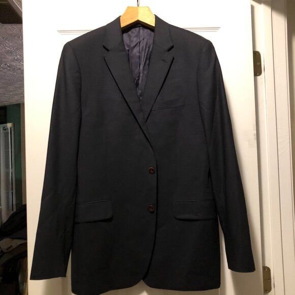 Lands' End LANDS'END MEN'S 100%WOOL SPORT COAT BLAZER JACKET SIZE: 44L Size 44L - 1 Thumbnail