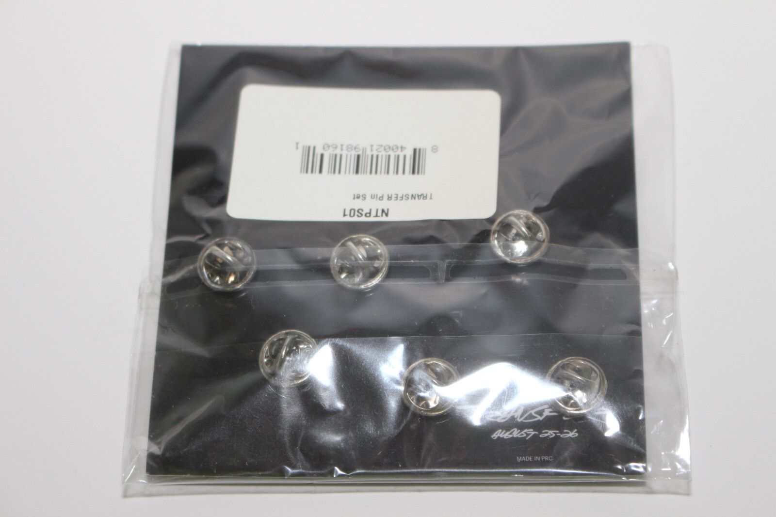Futura Futura Laboratories x Transfer Festival NTWRK - 4x Pin Set Size ONE SIZE - 5 Thumbnail