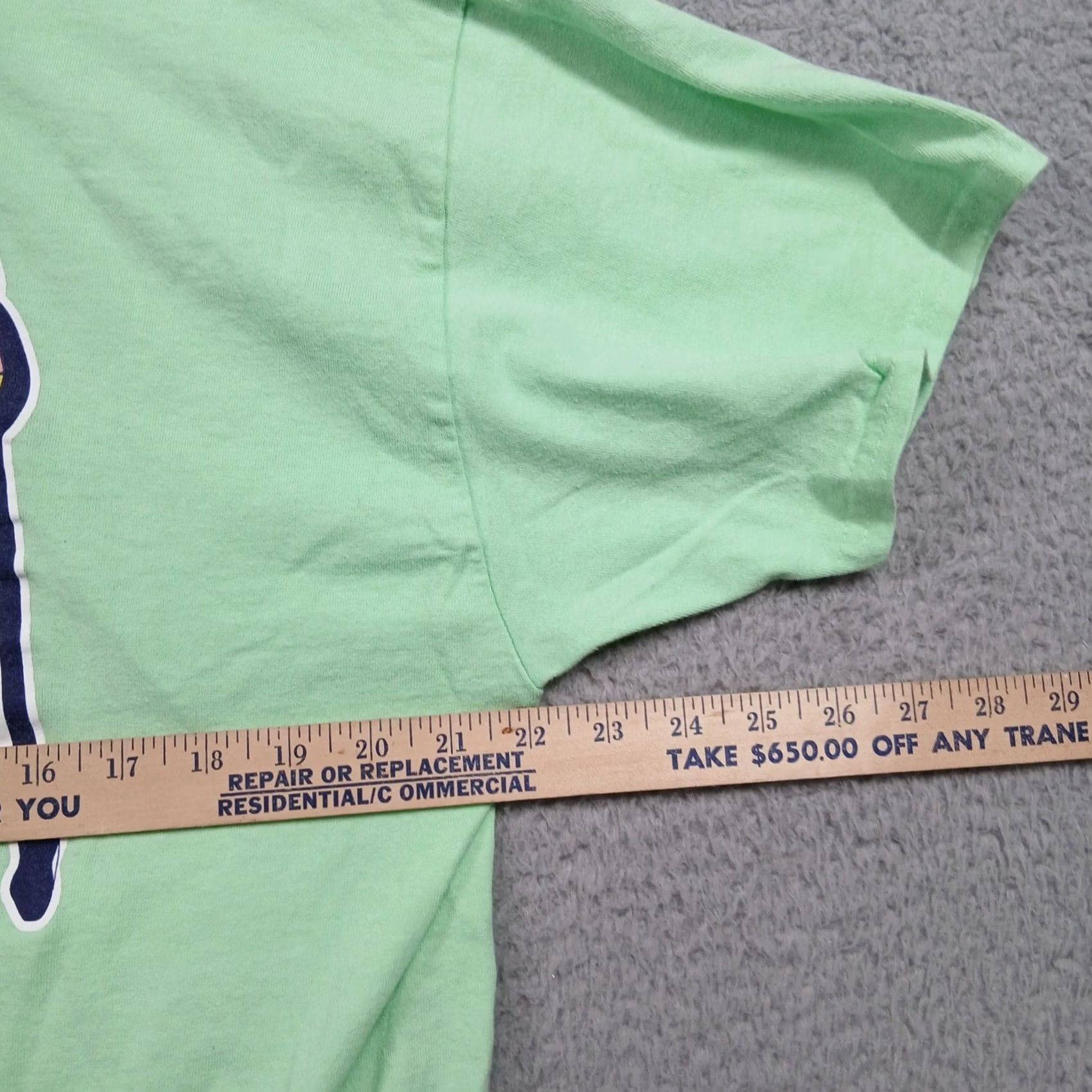 Vintage Puppie Love T-Shirt Mens XL Green Florida Rescue Dog Graphic Printed in USA Size US XL / EU 56 / 4 - 7 Thumbnail