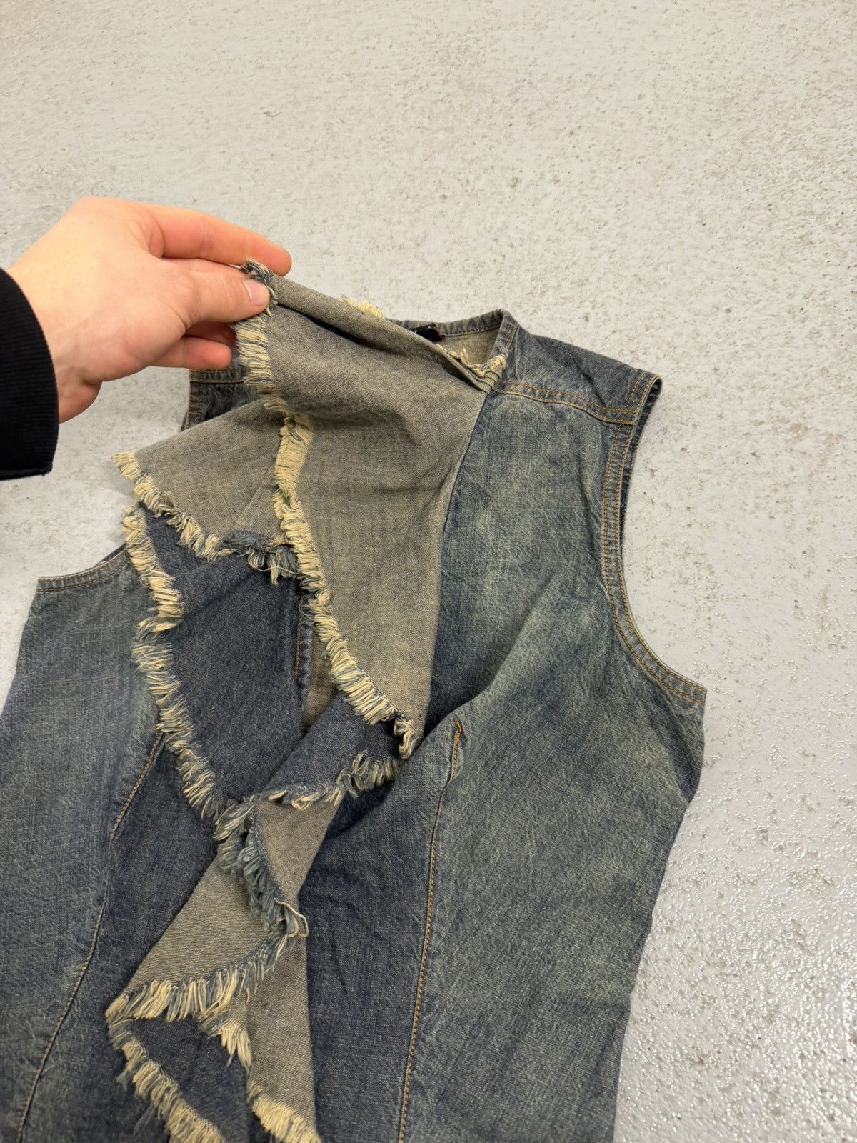 plein sud Plein Sud Jeans Waved Vest Size S / US 4 / IT 40 - 4 Thumbnail