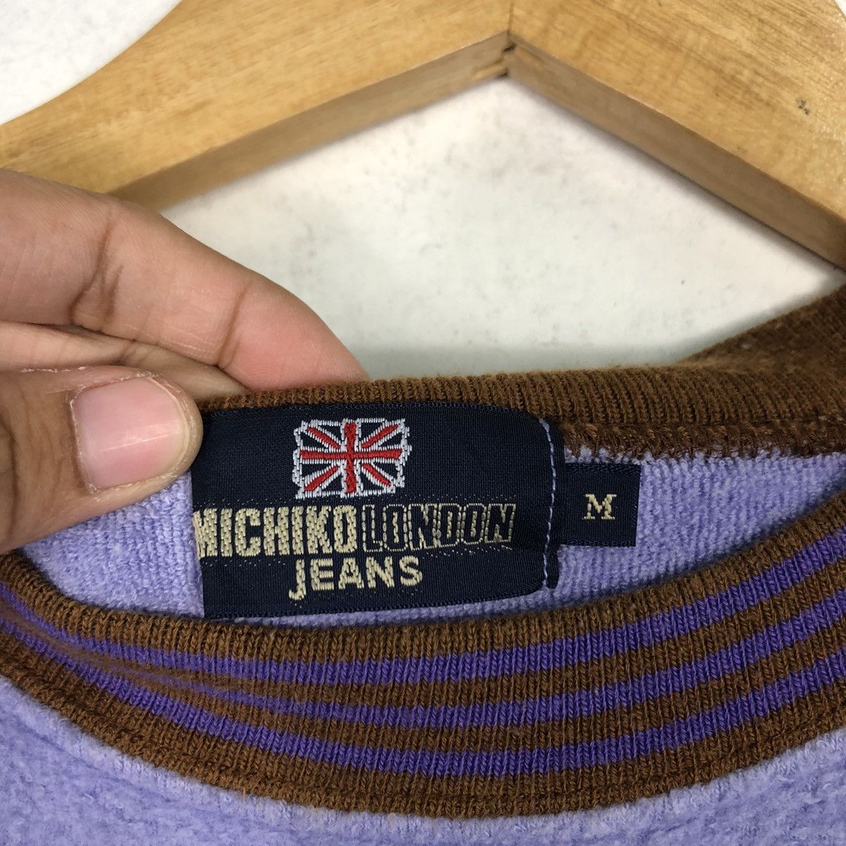 Michiko Koshino London × Vintage Vintage Michiko London Jean Sweatshirt Rare Pullover Small Size US S / EU 44-46 / 1 - 11 Thumbnail