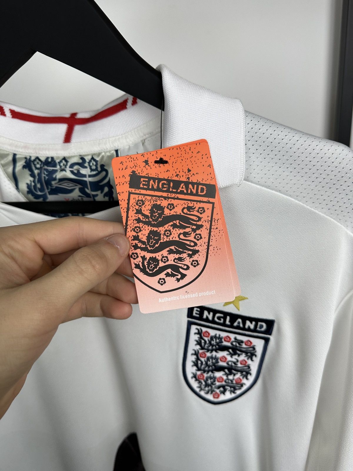 Umbro England X Kendrick Lamar Jersey Football Custom T Shirt Mens Size US M / EU 48-50 / 2 - 11 Thumbnail