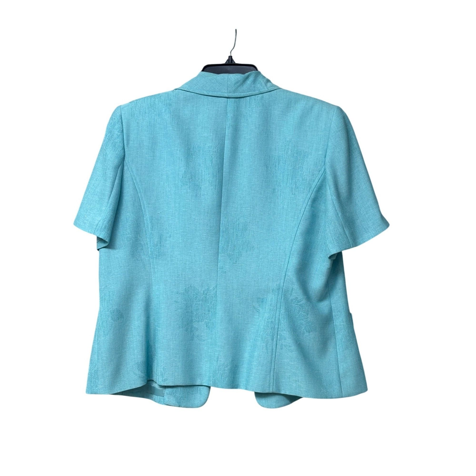 Vintage Amanda Smith Women’s Vintage 2-Piece Turquoise Skirt Suit Si Size XXL / US 16-18 / IT 52-54 - 6 Thumbnail