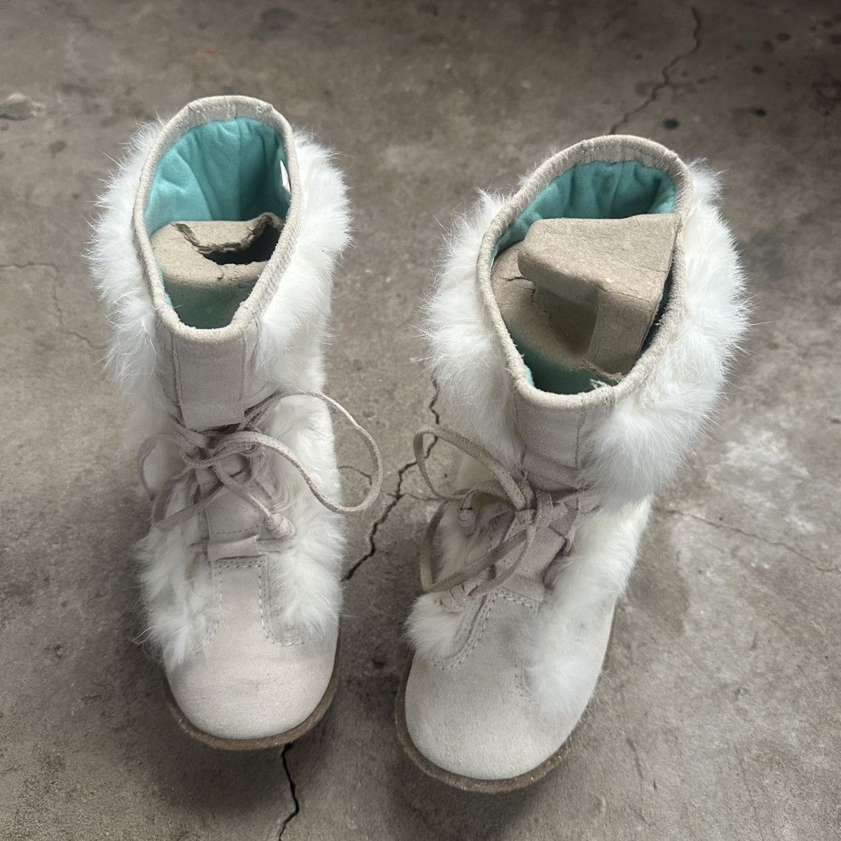Diesel Vintage Diesel Fur Boots Rick Owens Style Size US 5.5 / IT 35.5 - 6 Thumbnail