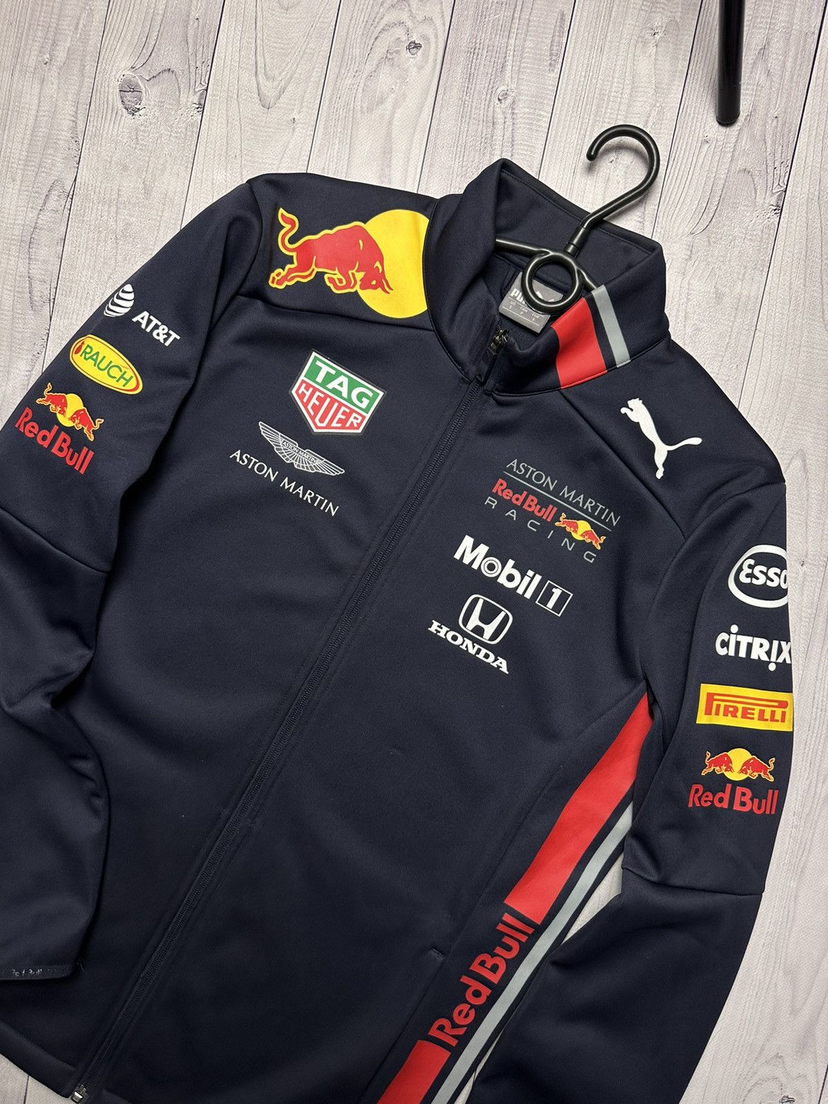 Puma Racing jacket Red Bull multi logo Aston Martin Honda S