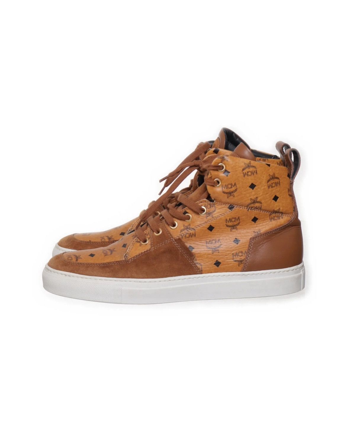 MCM MCM High Top Sneakers Size US 11 / EU 44 - 3 Thumbnail