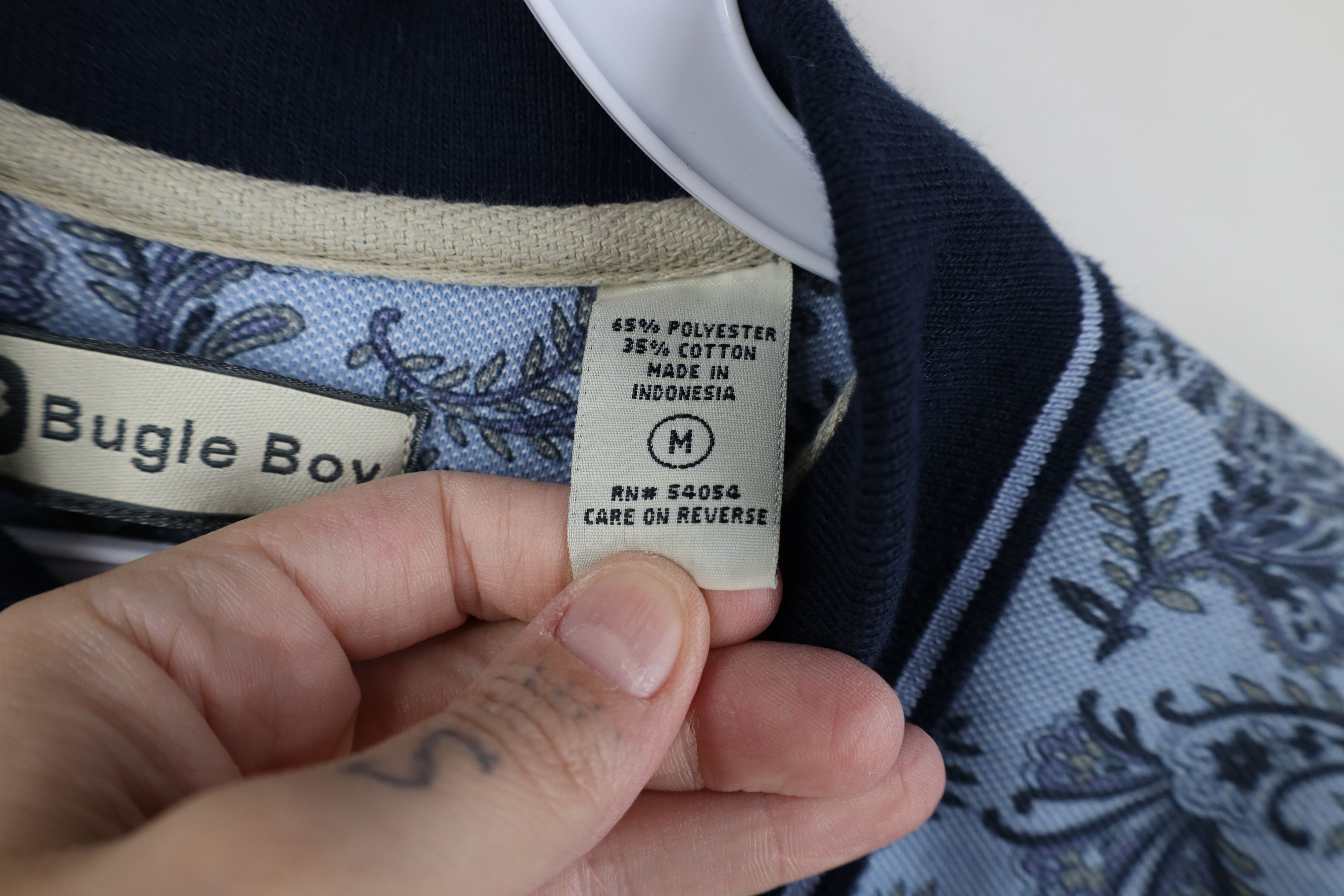 Vintage Deadstock Vintage 90s Y2K Streetwear Golf Polo Shirt Blue Size US M / EU 48-50 / 2 - 10 Thumbnail