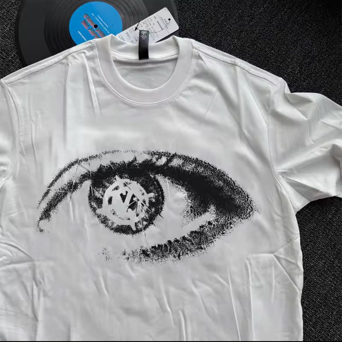 Japanese Brand Gothic 90s Streetwear Human Eye T-Shirt Punk Graphic Tees Size US M / EU 48-50 / 2 - 2 Thumbnail