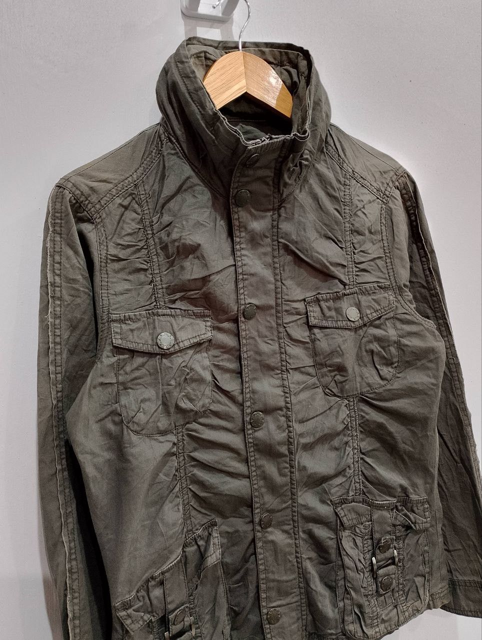 If Six Was Nine CORNFLAKE Japan Multipocket Bondage Zip Up Hooded Jacket Size US M / EU 48-50 / 2 - 6 Thumbnail