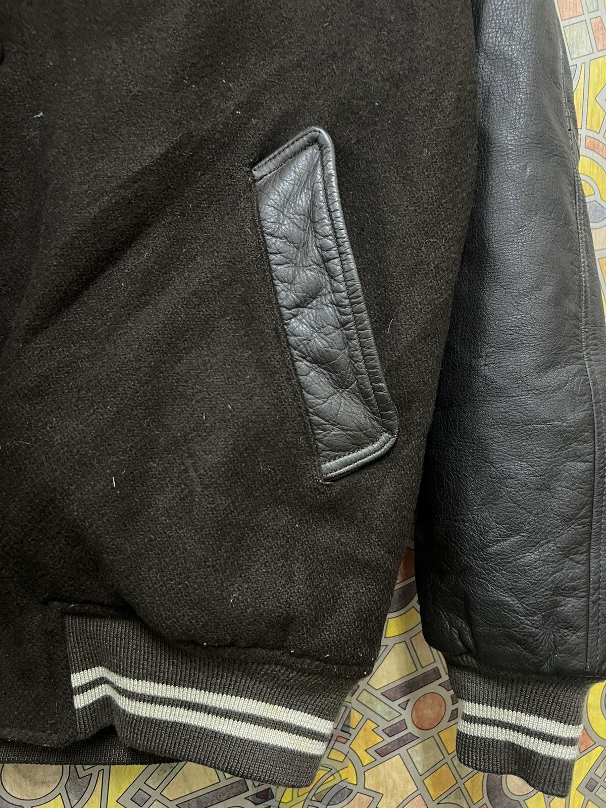 Leather Big Logo VENDOME RACING (GJ 36) Size US XL / EU 56 / 4 - 15 Thumbnail