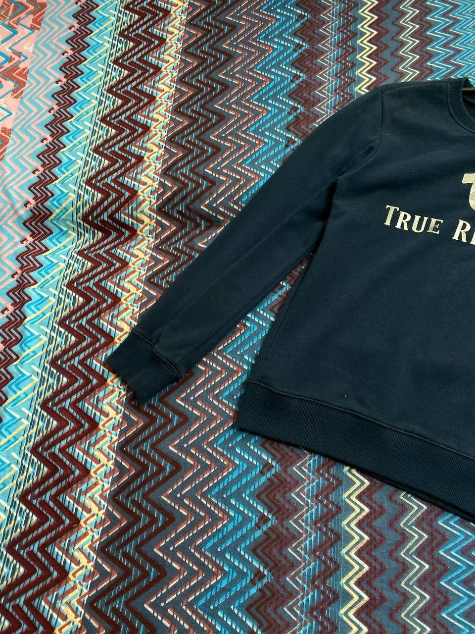 True Religion Y2K streetwear Vintage Sweaters True Religion big logo Size US L / EU 52-54 / 3 - 7 Thumbnail