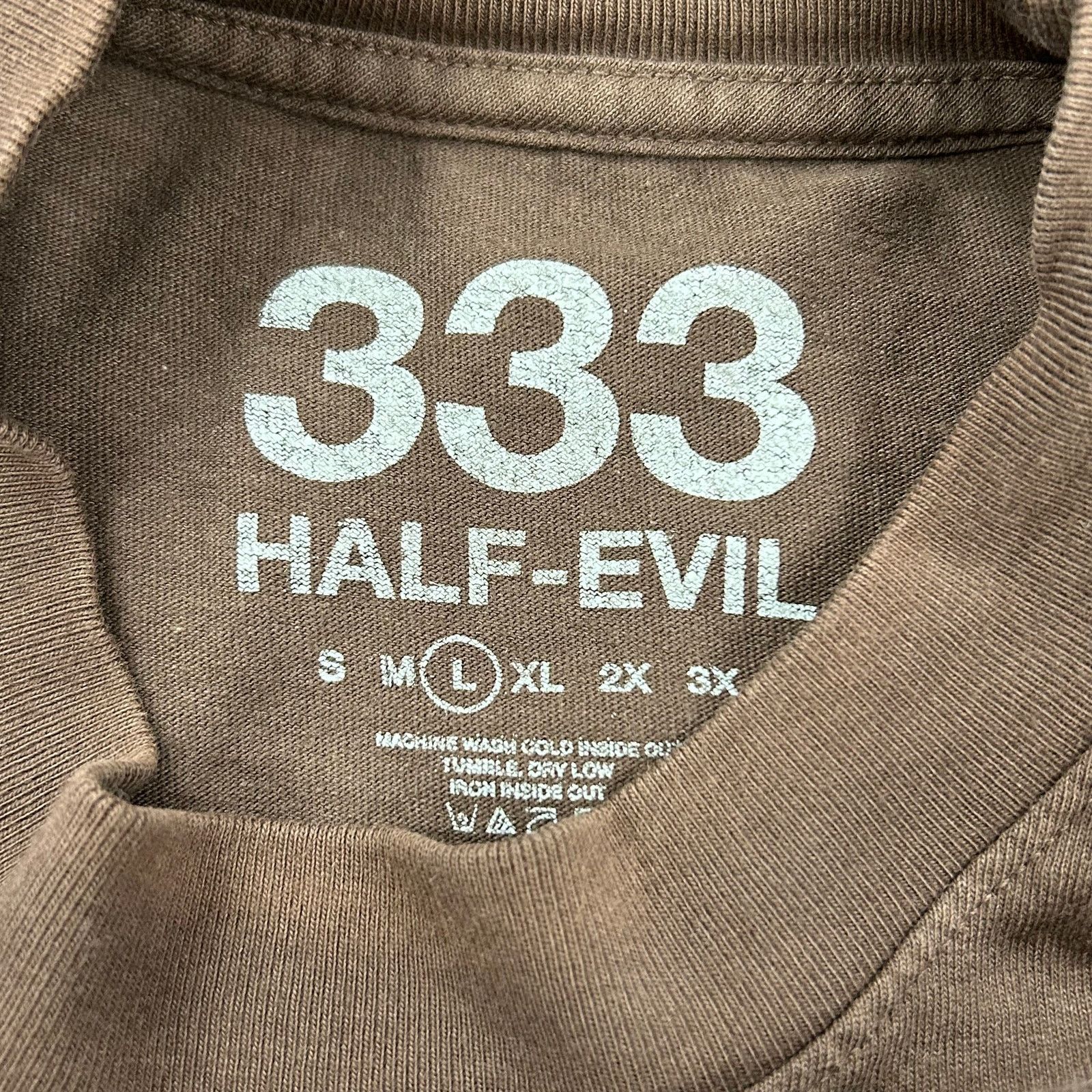 Half Evil Half Evil Snapple Brown Tee T Shirt Size Large L B7 Size US L / EU 52-54 / 3 - 3 Thumbnail