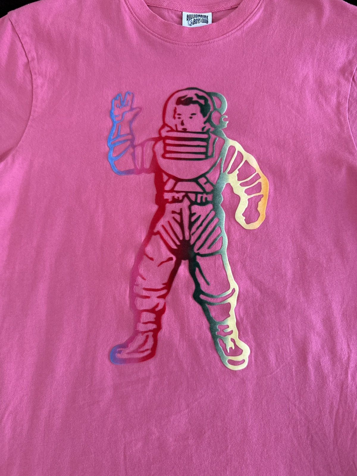 Billionaire Boys Club Pink Rare Billionaire Boys Club Astronaut Tee Size US M / EU 48-50 / 2 - 3 Thumbnail