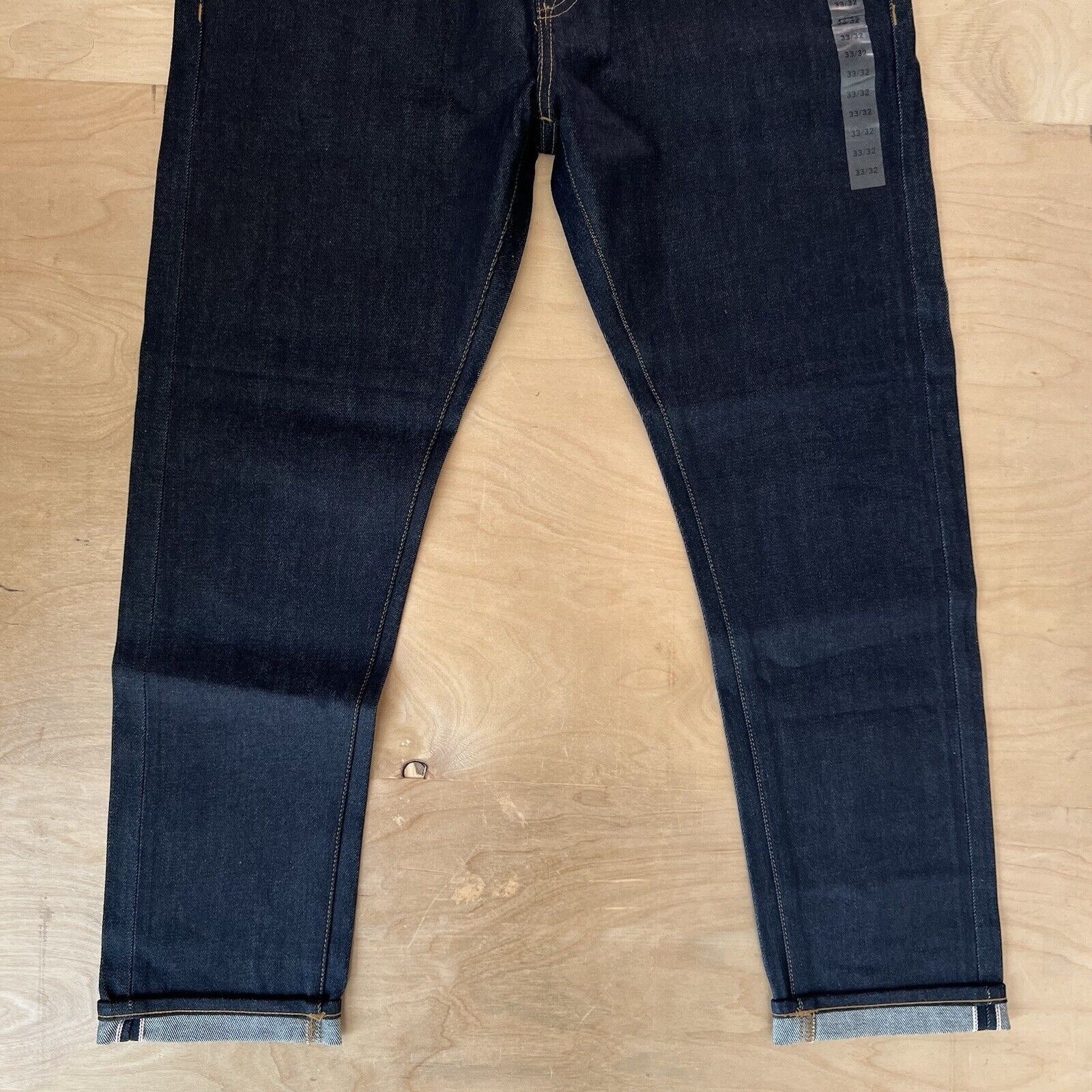 American Eagle Outfitters American Eagle Selvedge Jeans 35 Blue Dark Wash Indigo Size US 36 / EU 52 - 4 Thumbnail