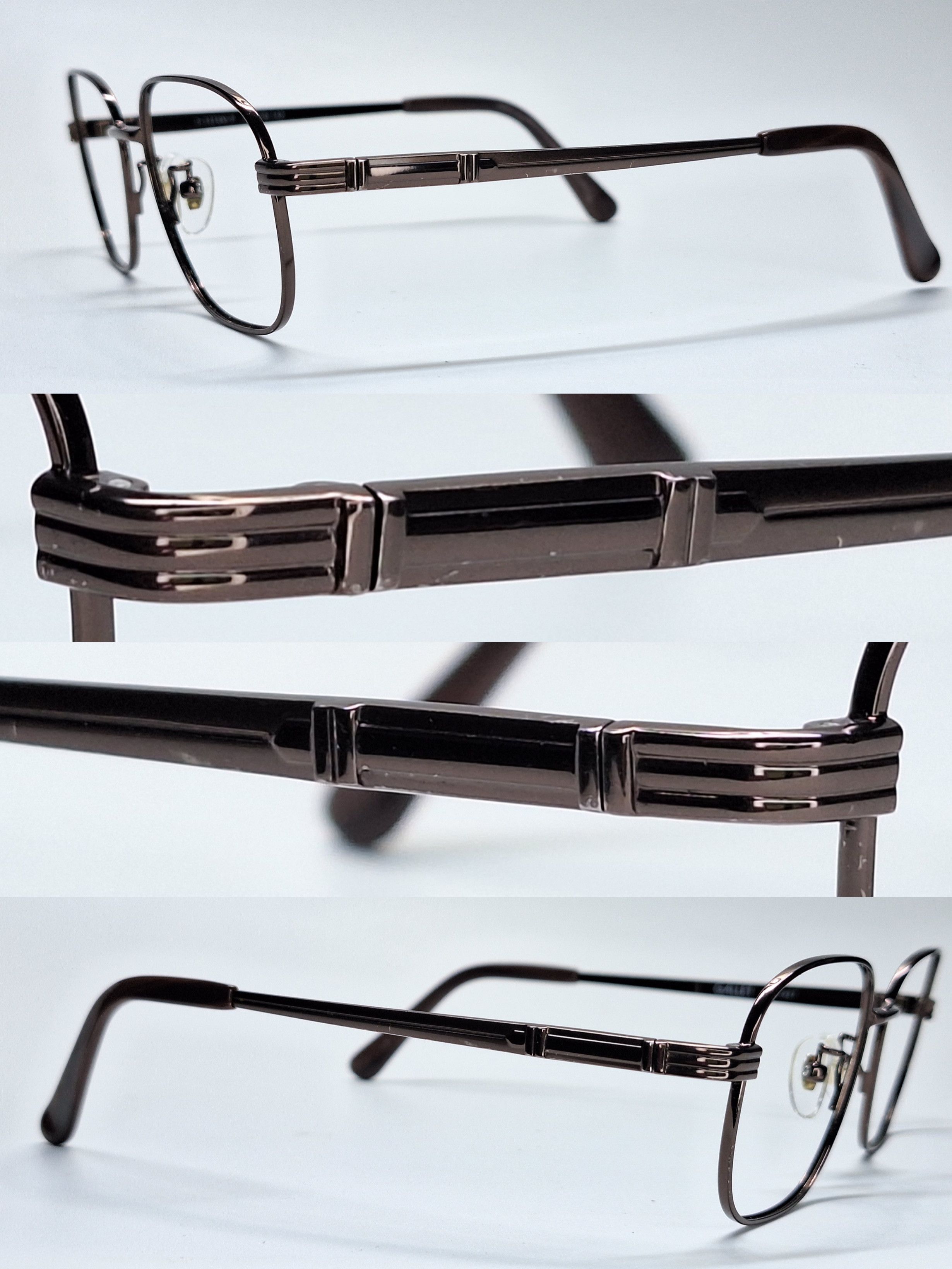 Other GALLET GA-927 T-Titan-P Bronze Metallic Wellington Eyeglass Size ONE SIZE - 6 Thumbnail