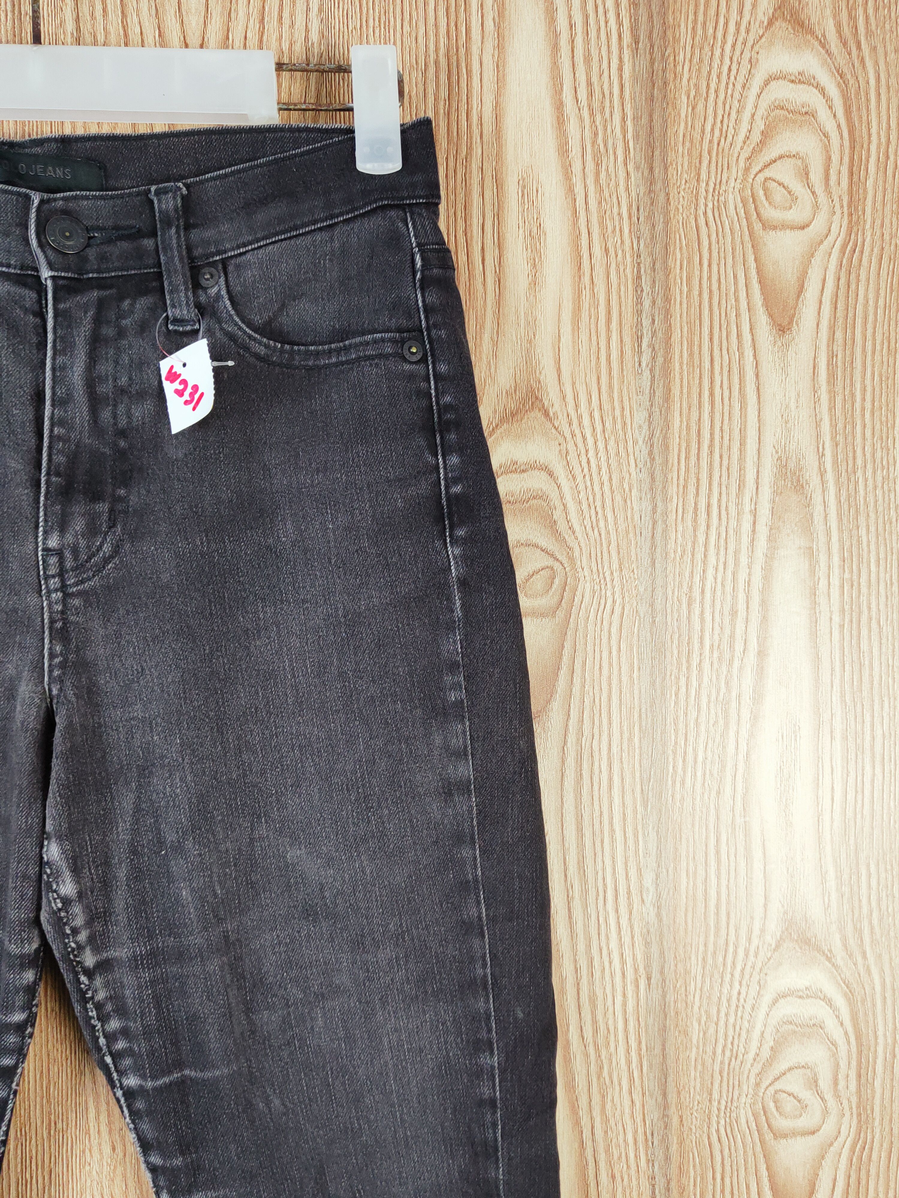 Japanese Brand Uniqlo Black Distressed Ripped Jeans #W231 Size 26" / US 2 / IT 38 - 5 Thumbnail