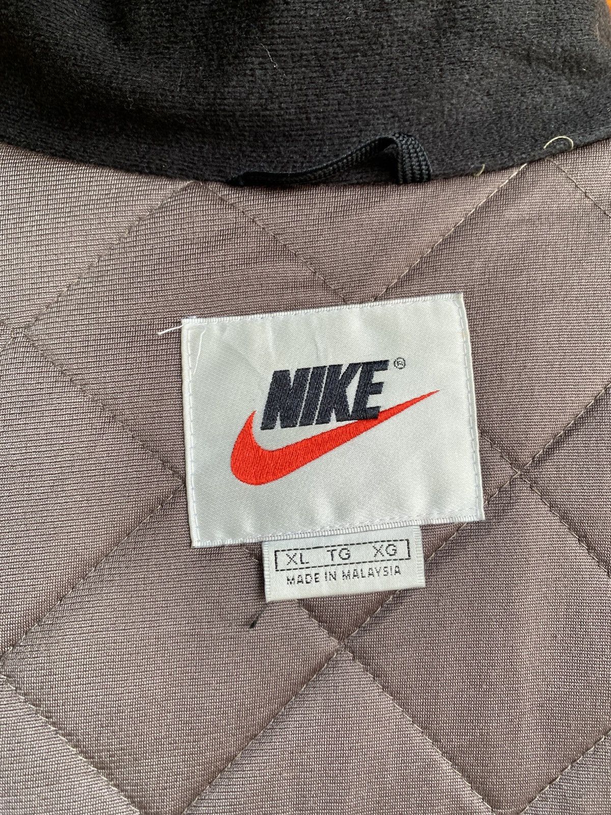 Nike Vintage Nike Two-Tone Quilted Insulated Olive Green & Khaki Size US XL / EU 56 / 4 - 23 Thumbnail