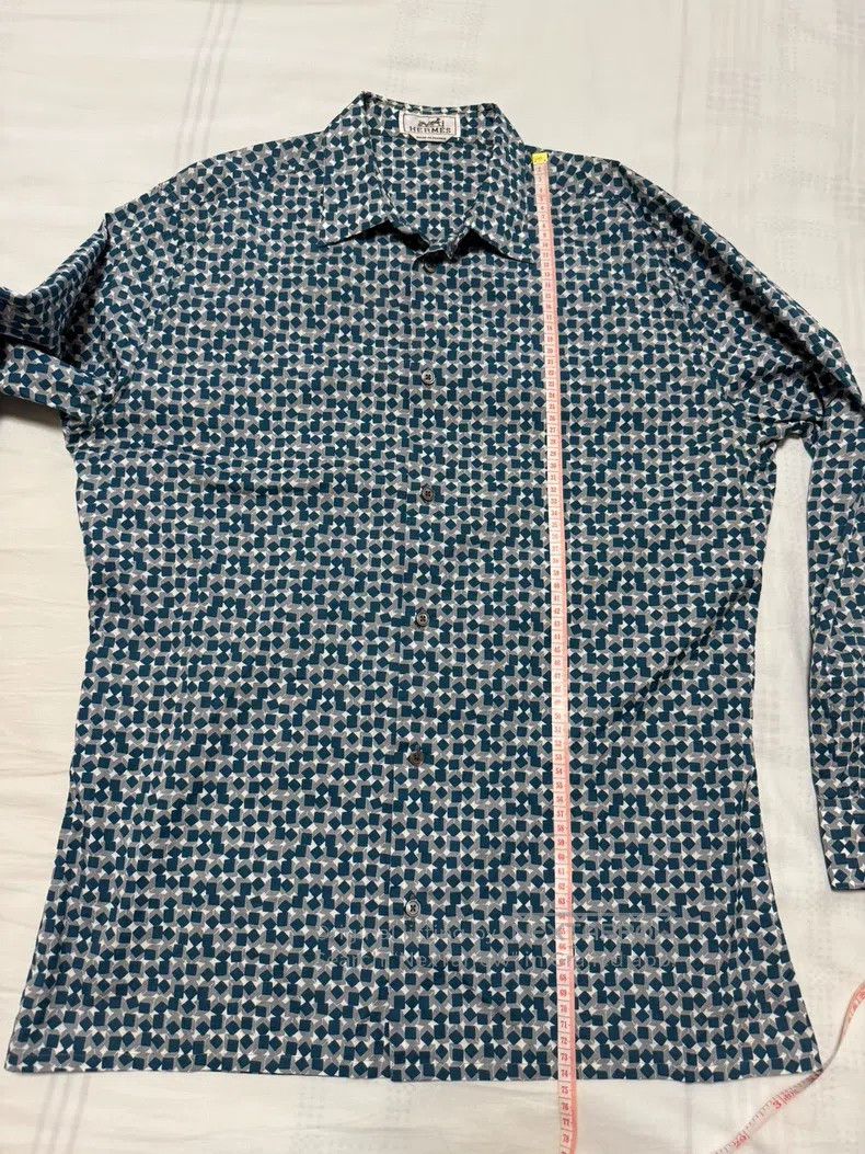 Hermes Hermes size 41 Special process fabric shirt Size US L / EU 52-54 / 3 - 5 Thumbnail